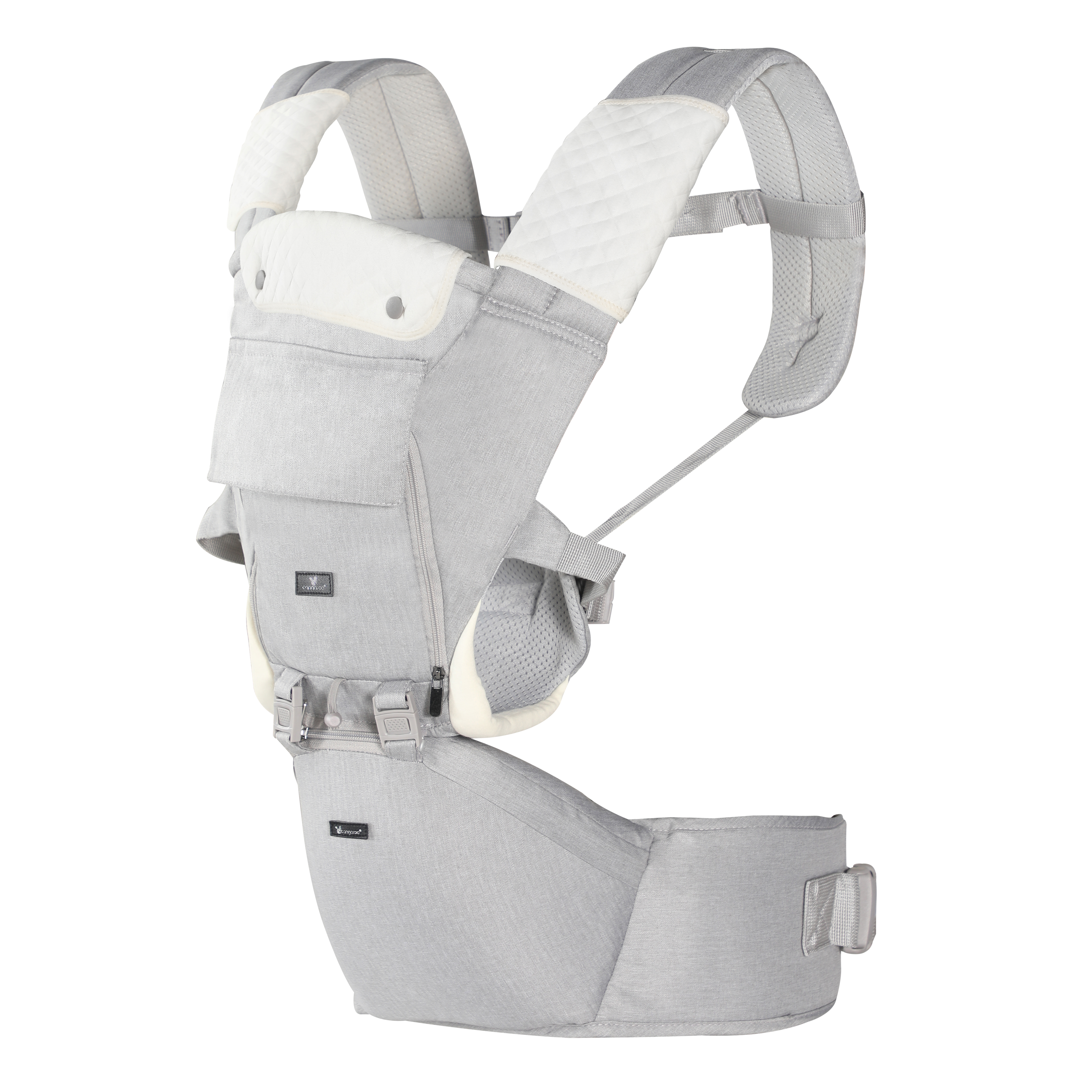 Ergonomic kangaroo Ivy gray