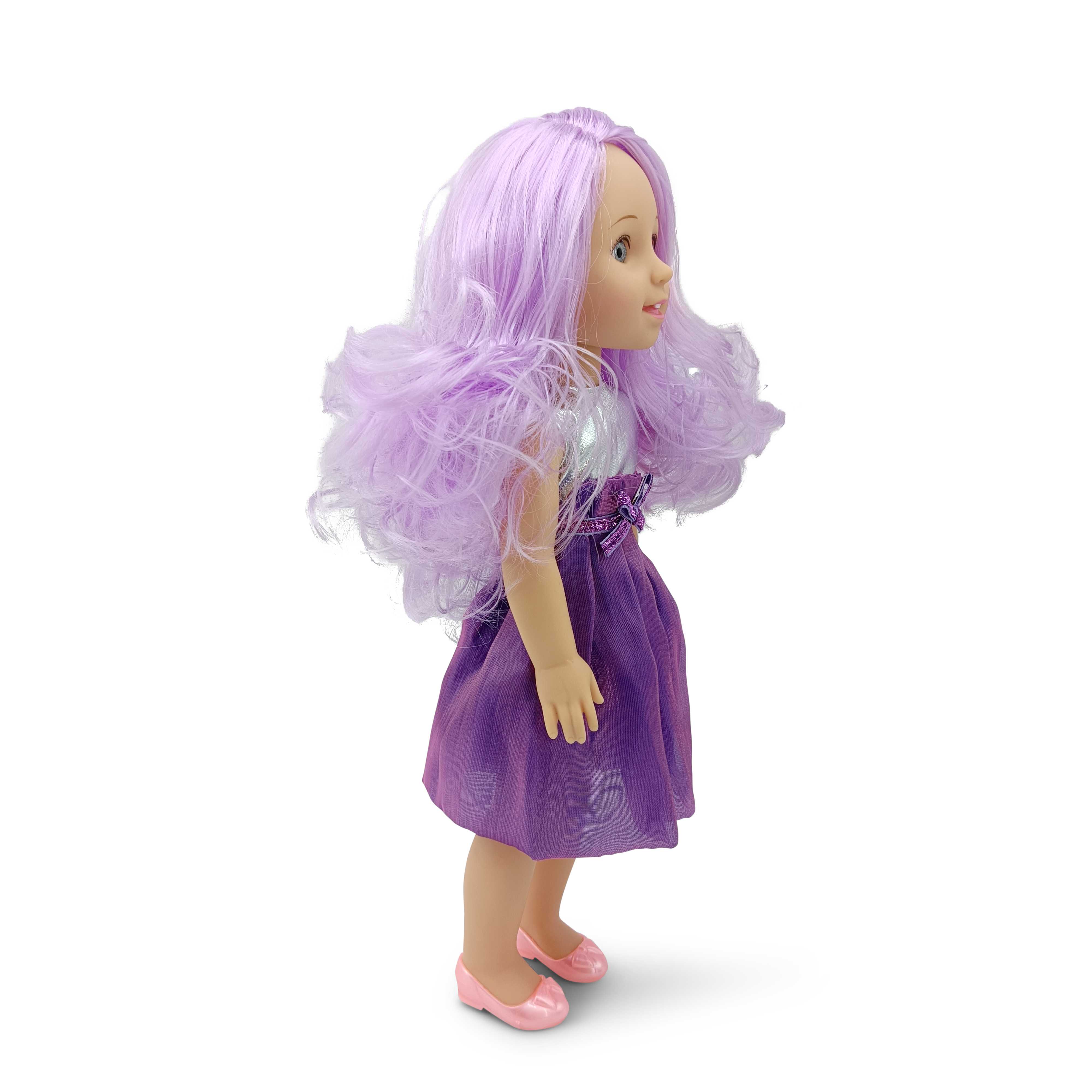 Doll 38 cm Fairy Doll violet LS1502