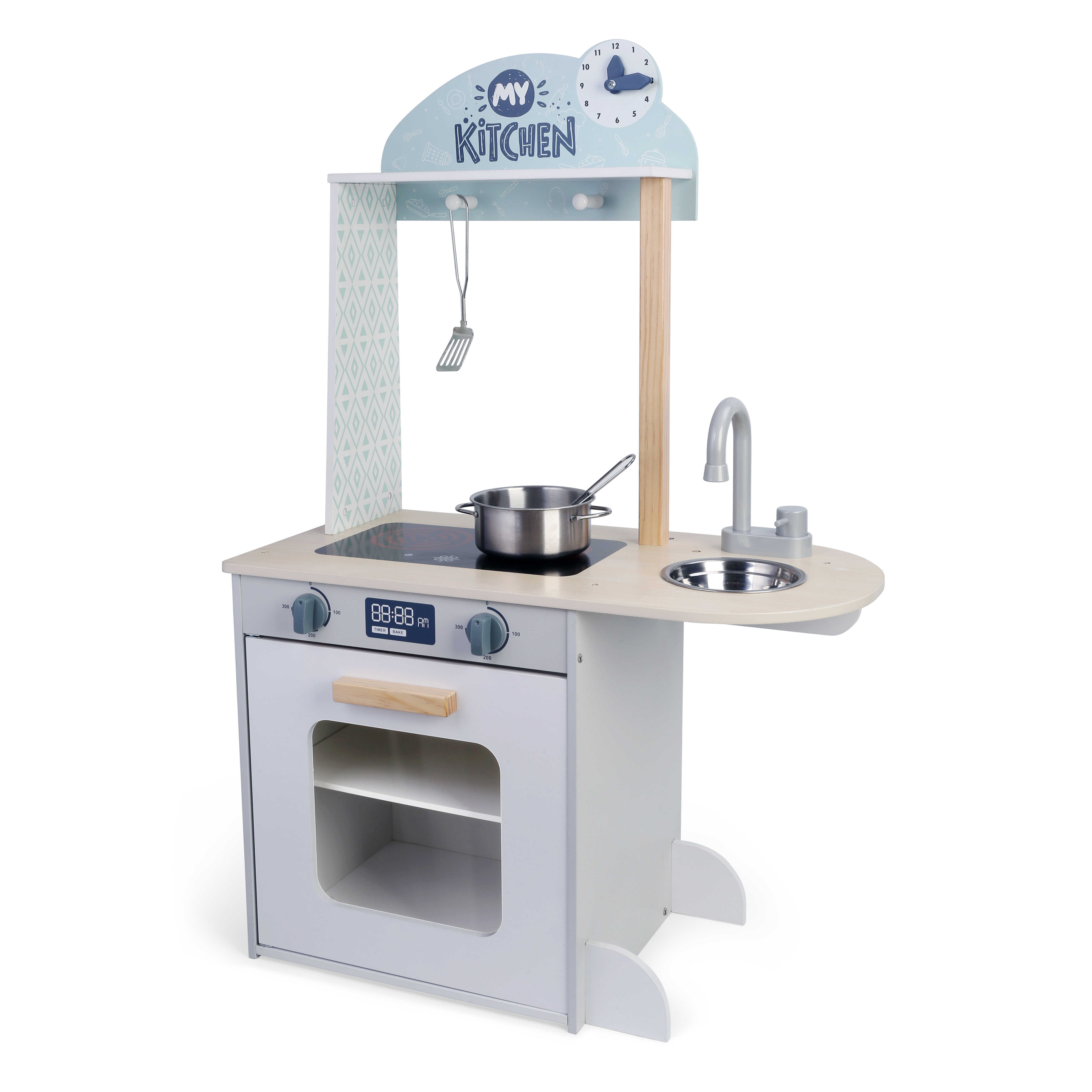 Wooden Kitchen with accessories 7251