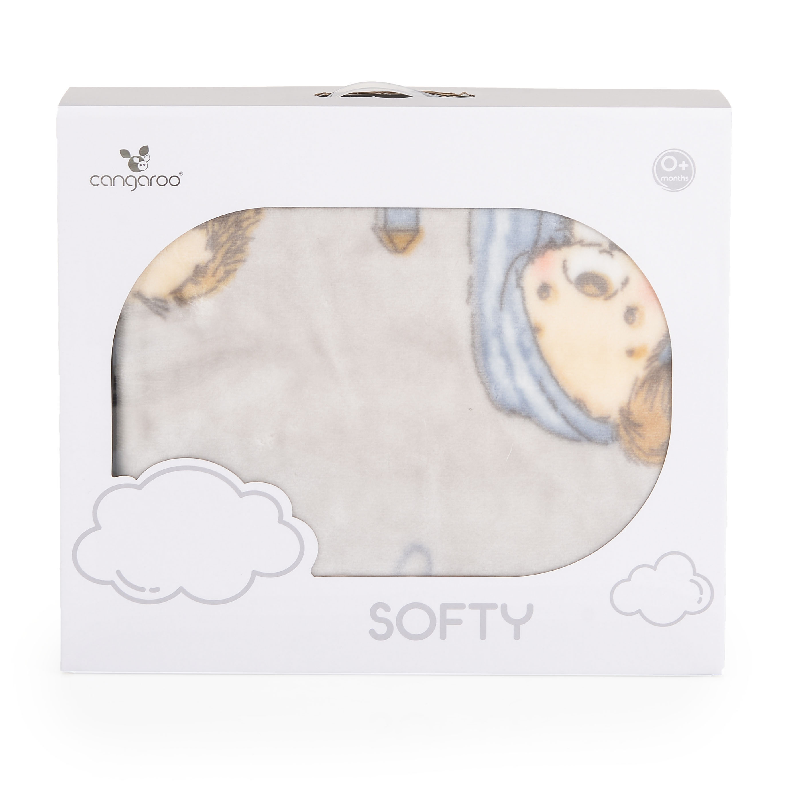 Blanket 110/140 Softy Lovely day gray