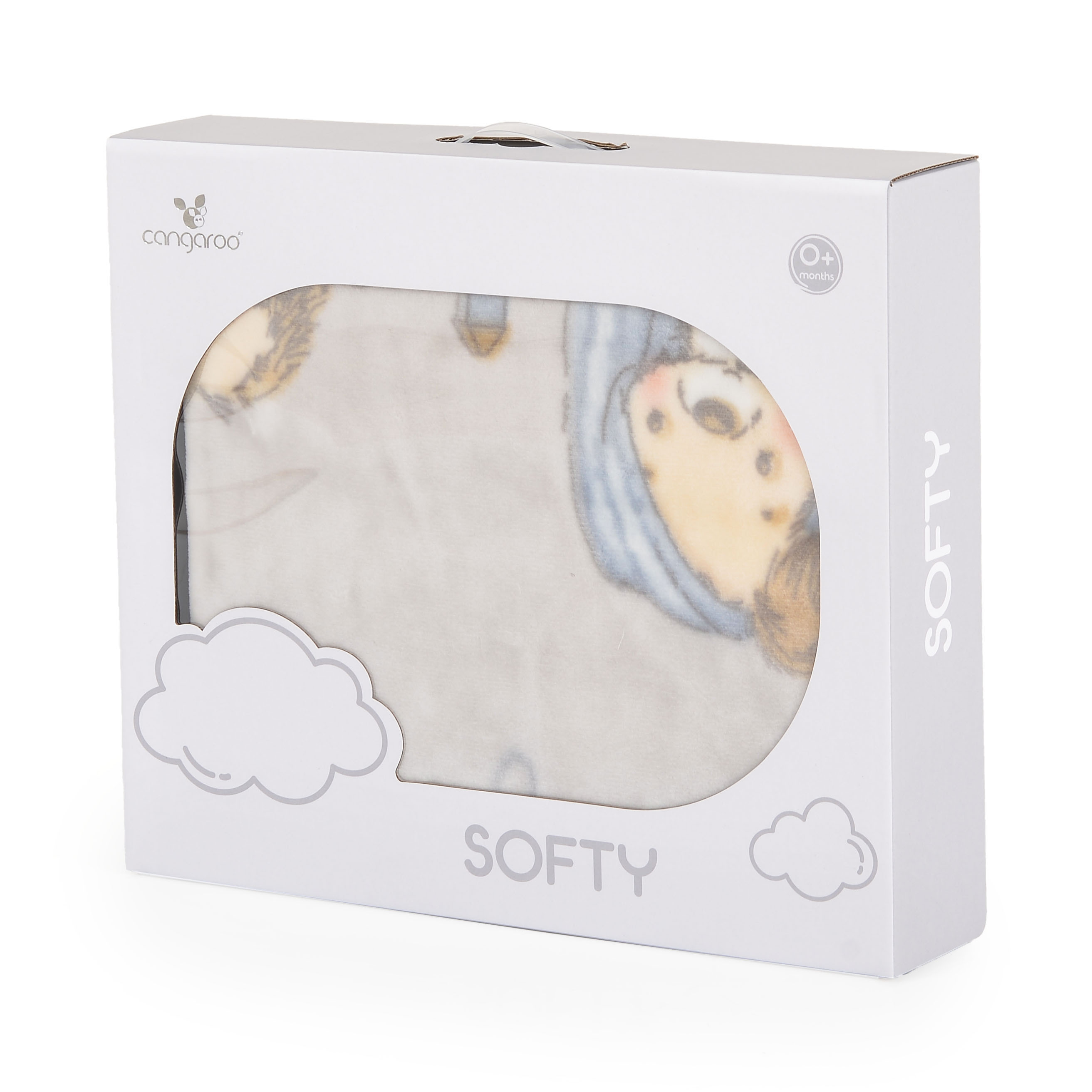 Blanket 110/140 Softy Lovely day gray
