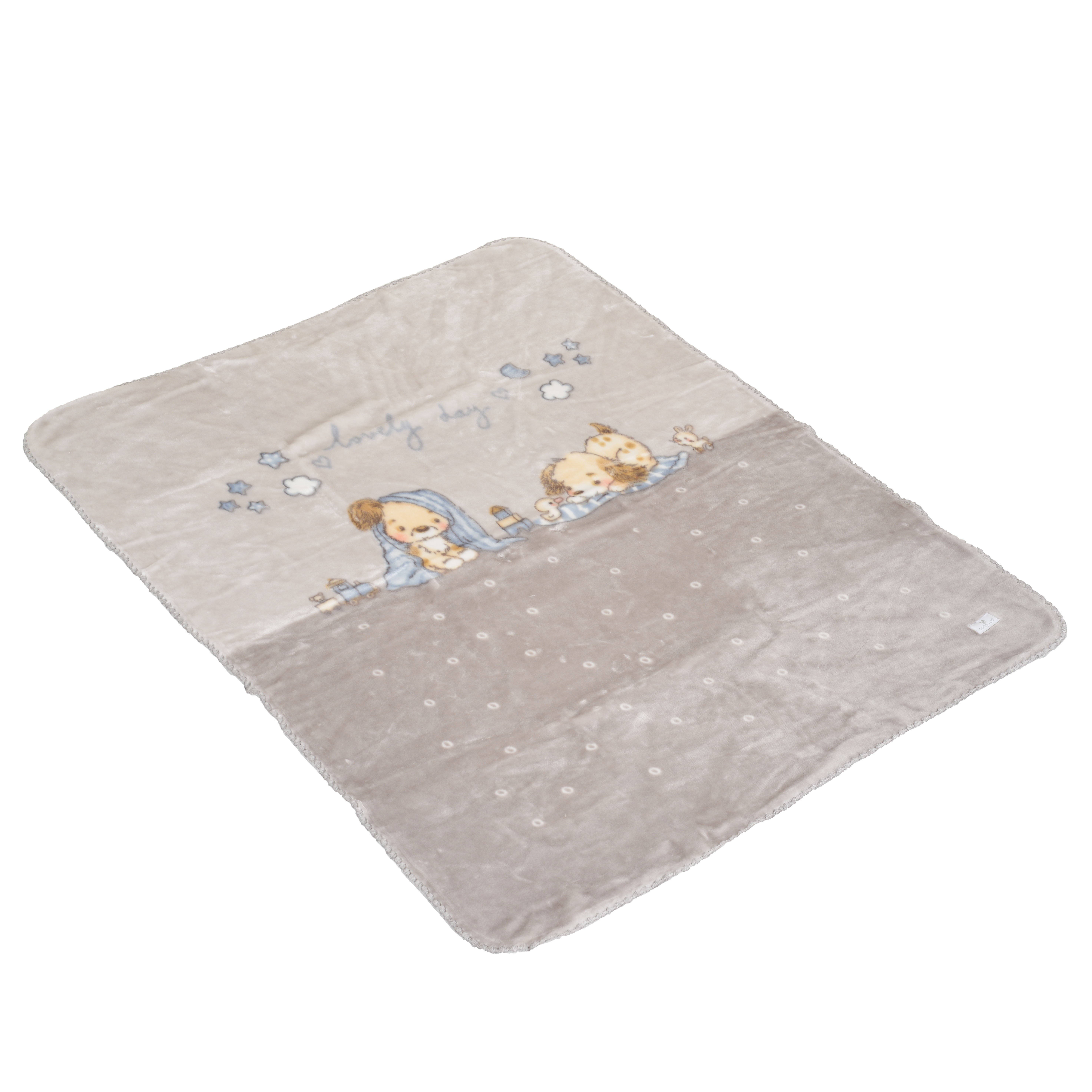 Blanket 110/140 Softy Lovely day gray