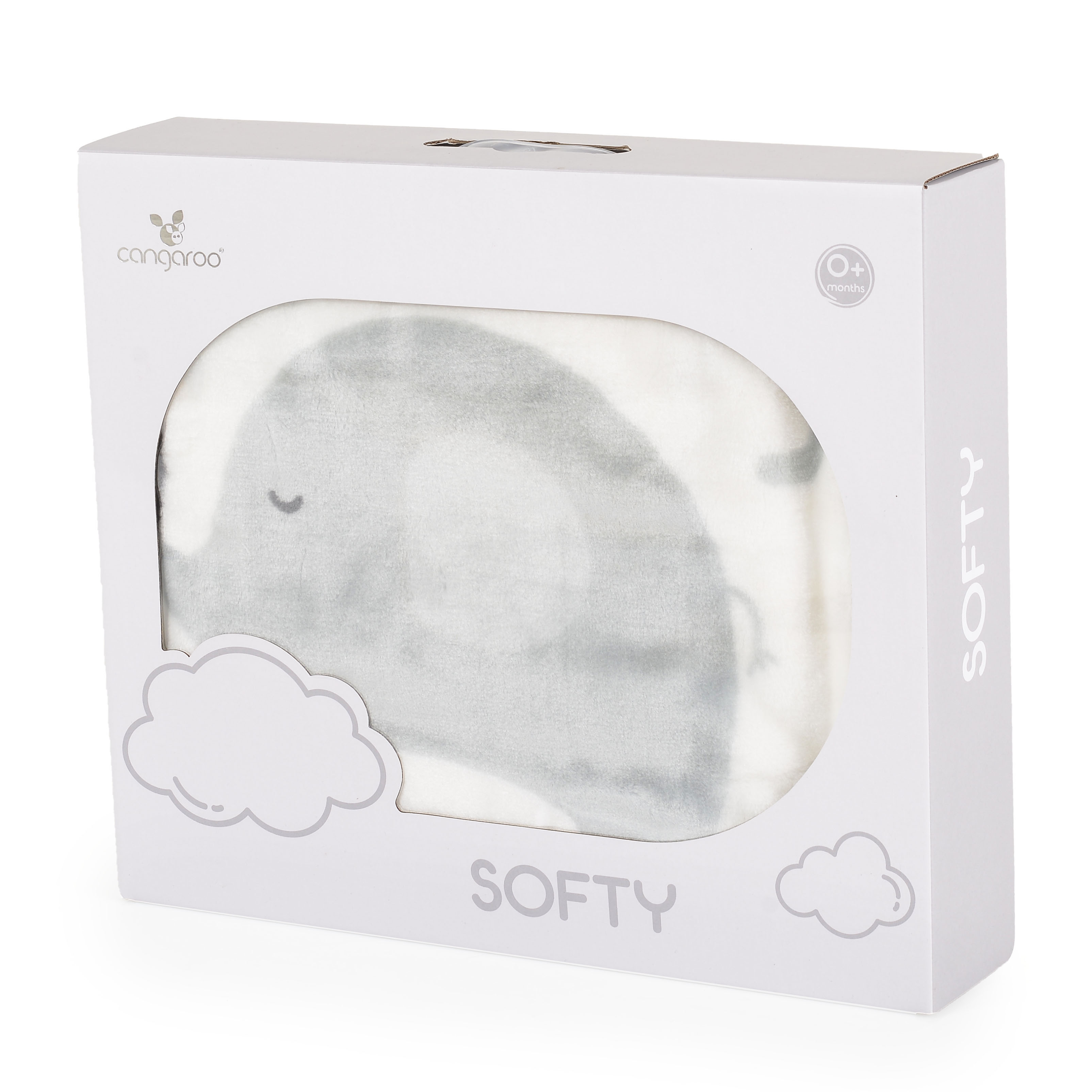 Одеяло 110/140 Softy Wish a upon a star бял