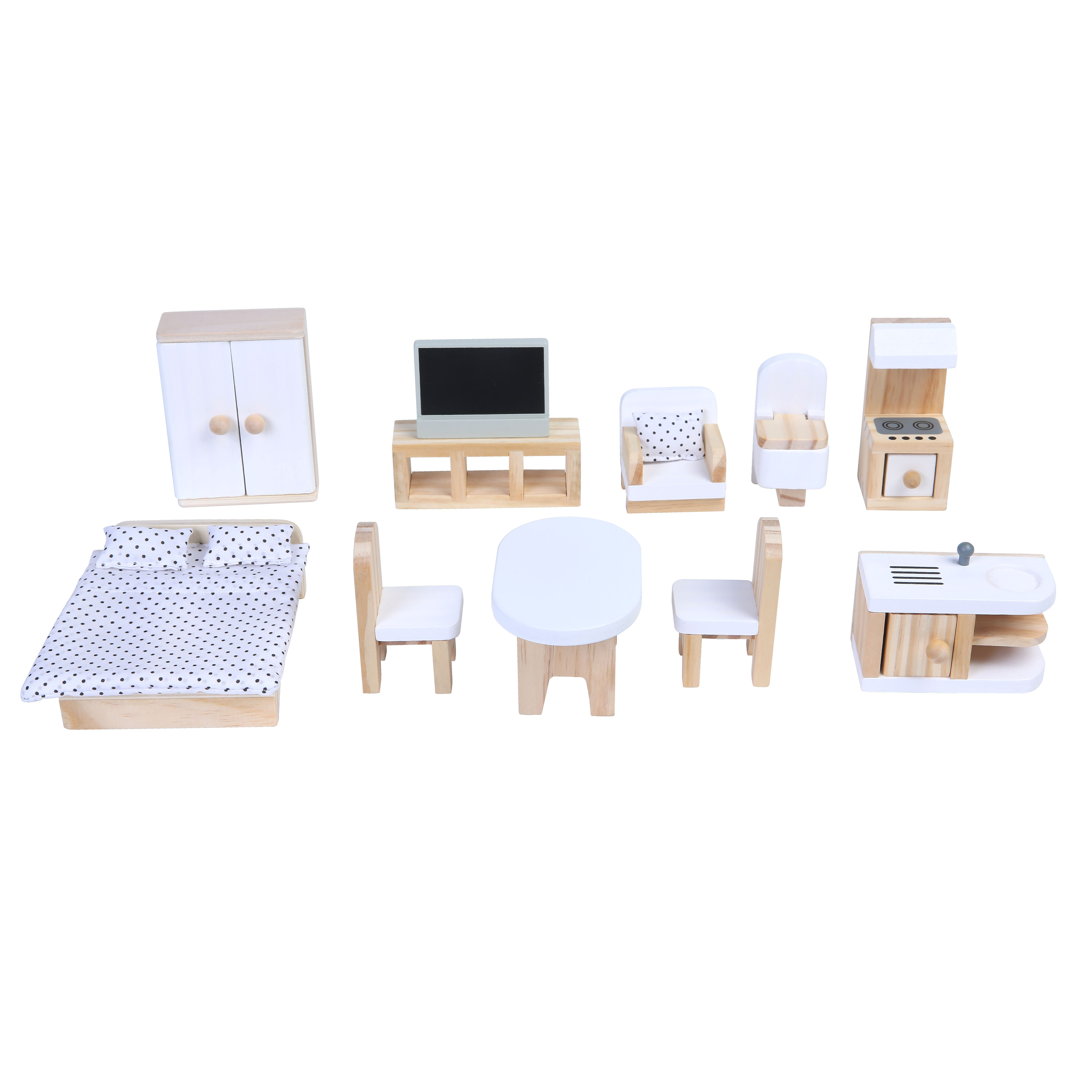 Sarah 8301 Wooden Dollhouse