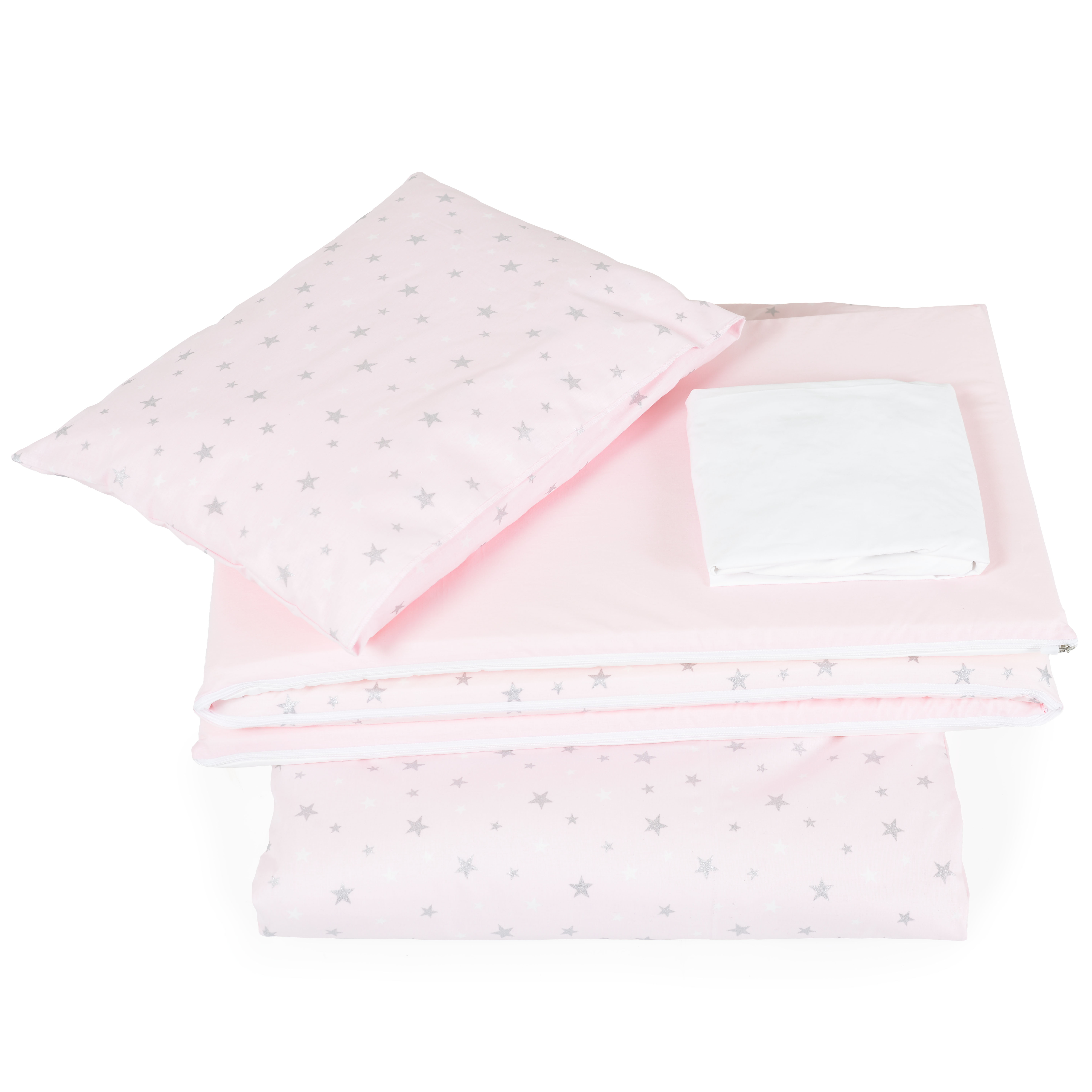 Спален комплект 6 части 120/60 NOOK Pink stars