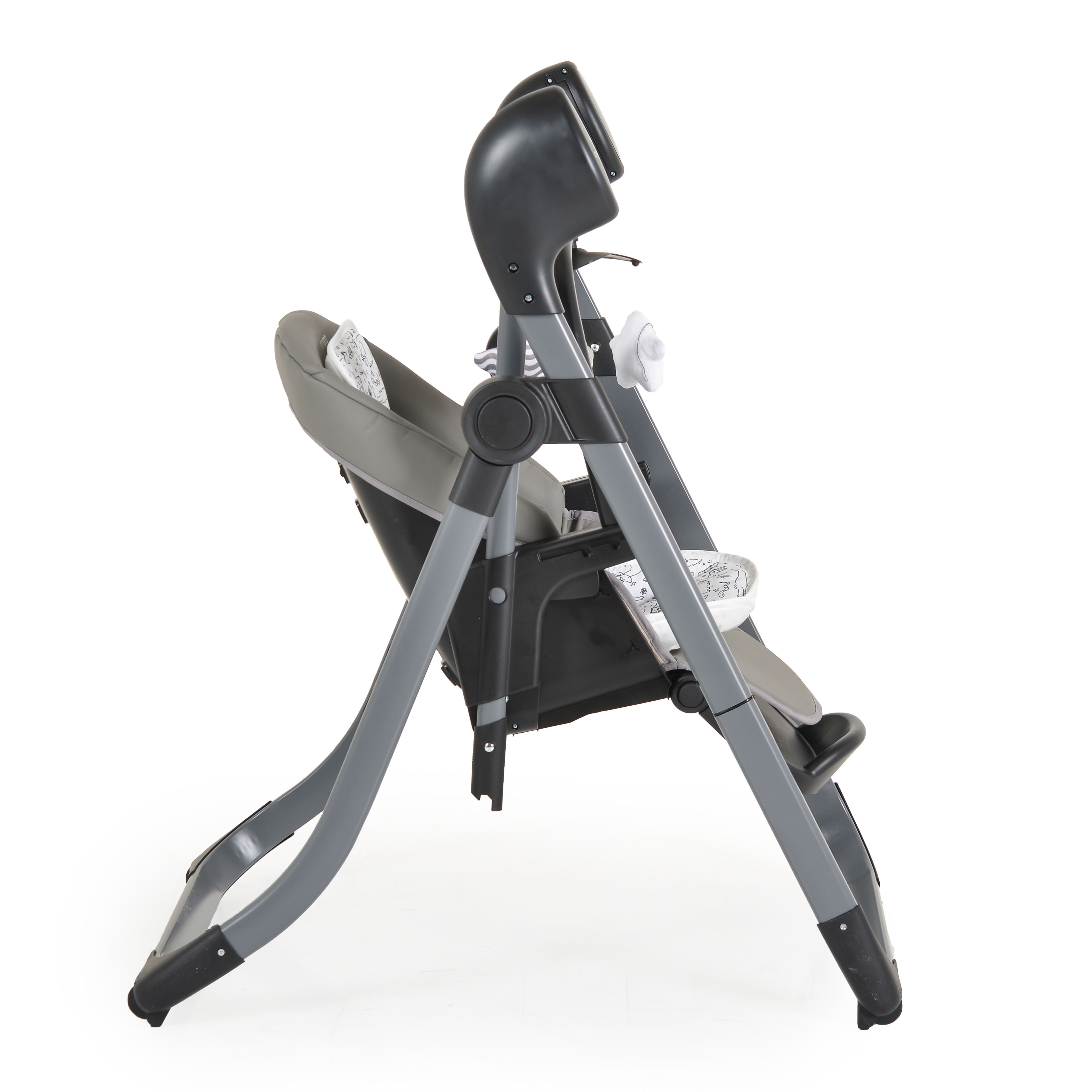 Nirvana rocking dining chair, gray