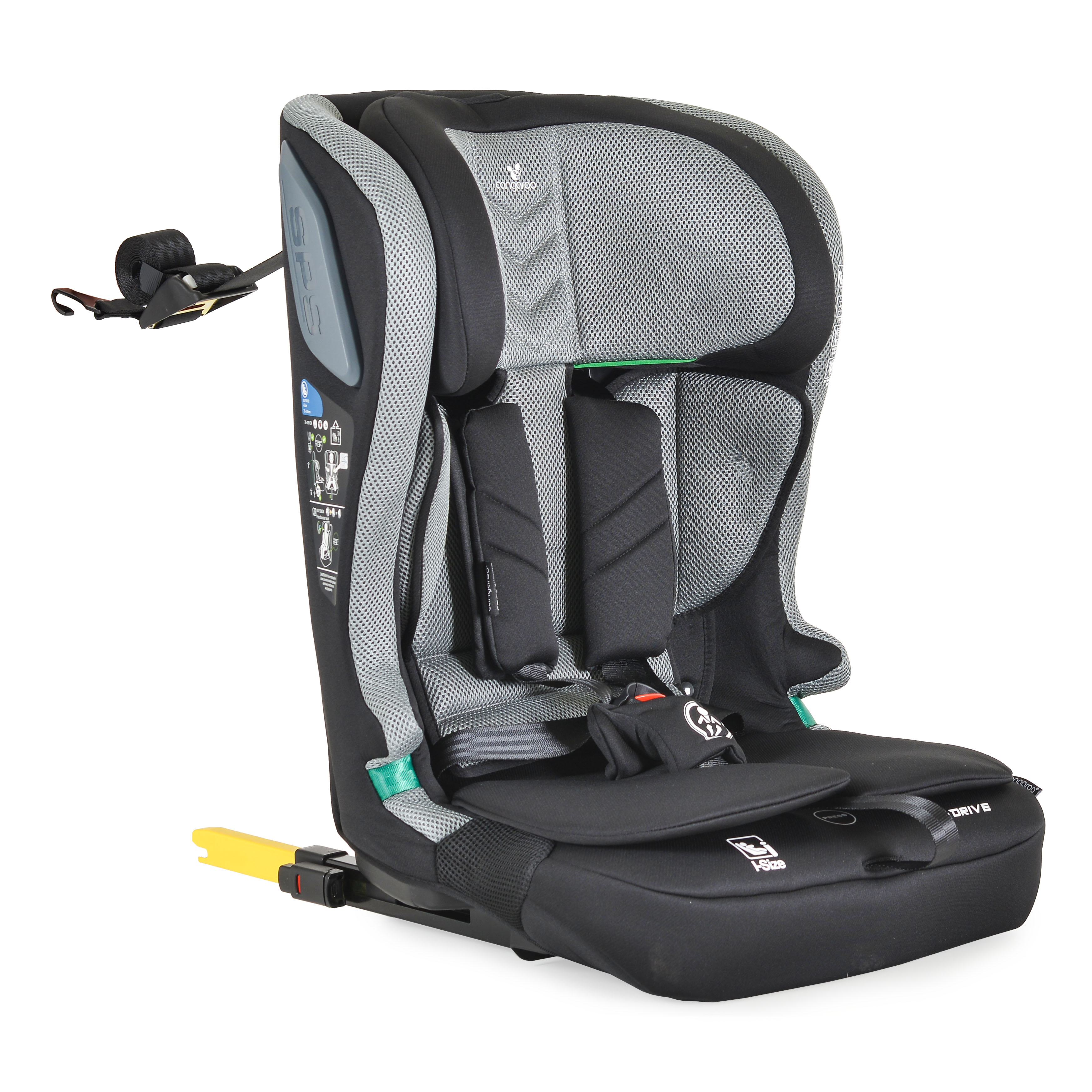 Car seat iDrive Titanium-Grey