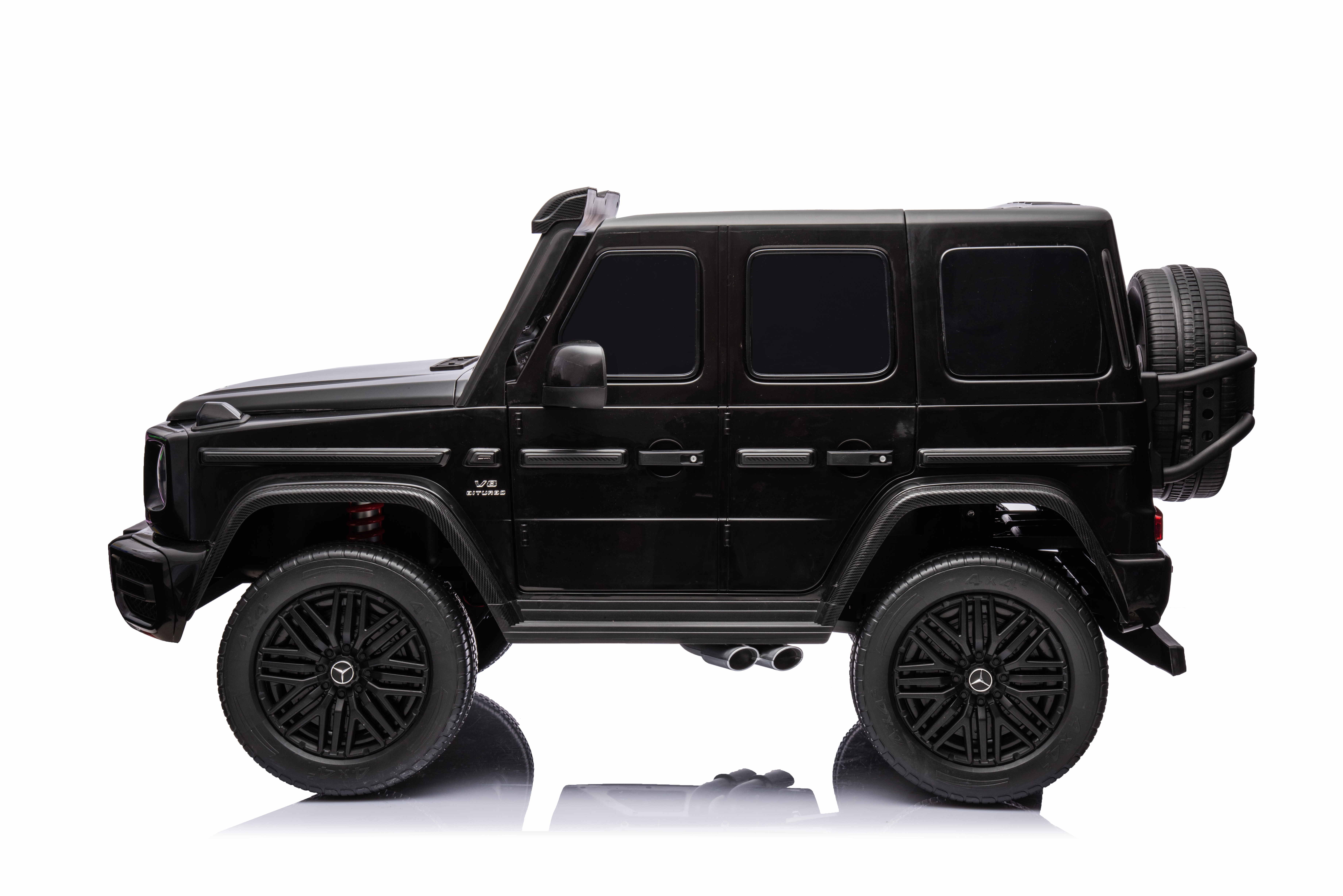 Акумулаторен джип Mercedes G63 4x4 мет.черен