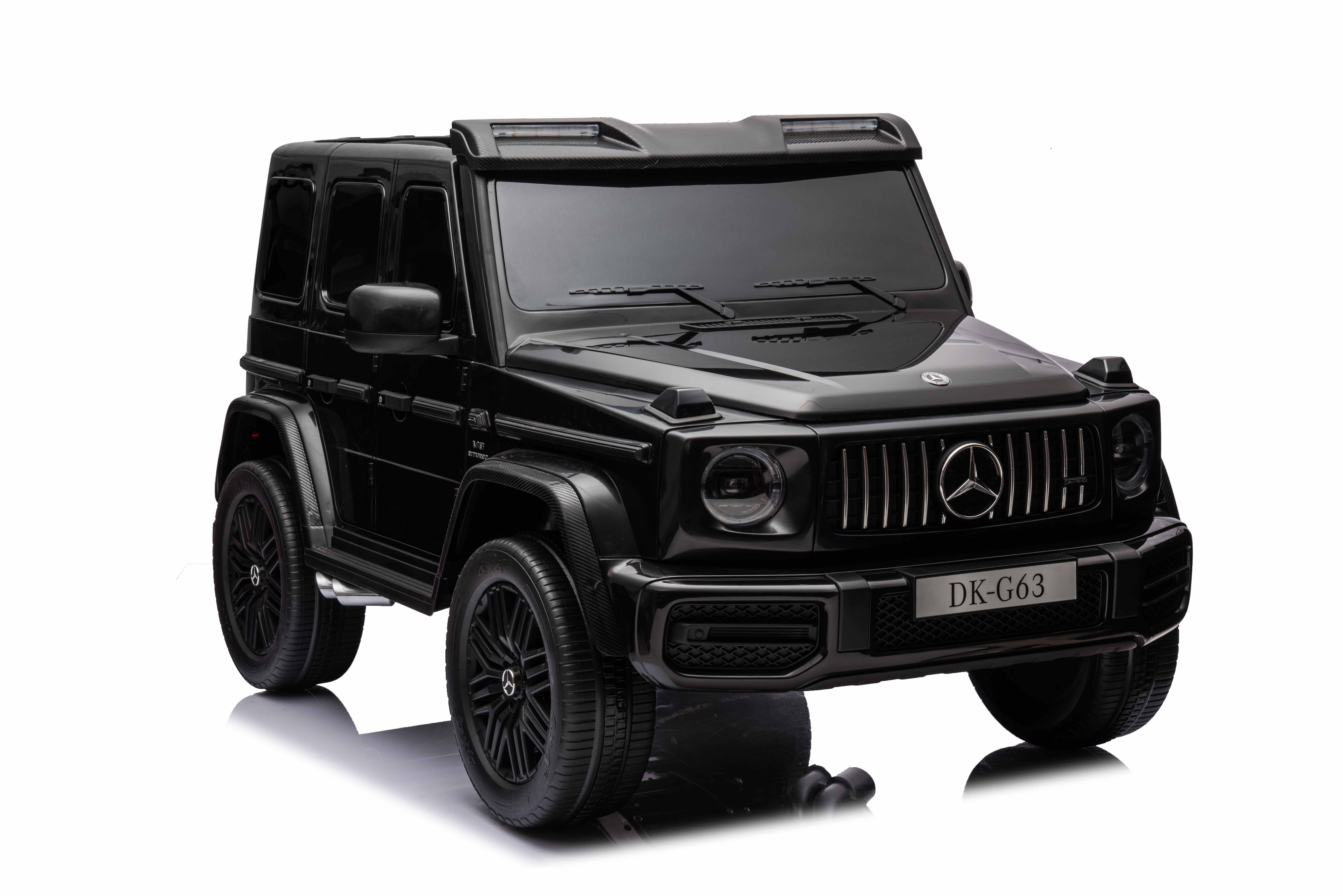 Акумулаторен джип Mercedes G63 4x4 мет.черен