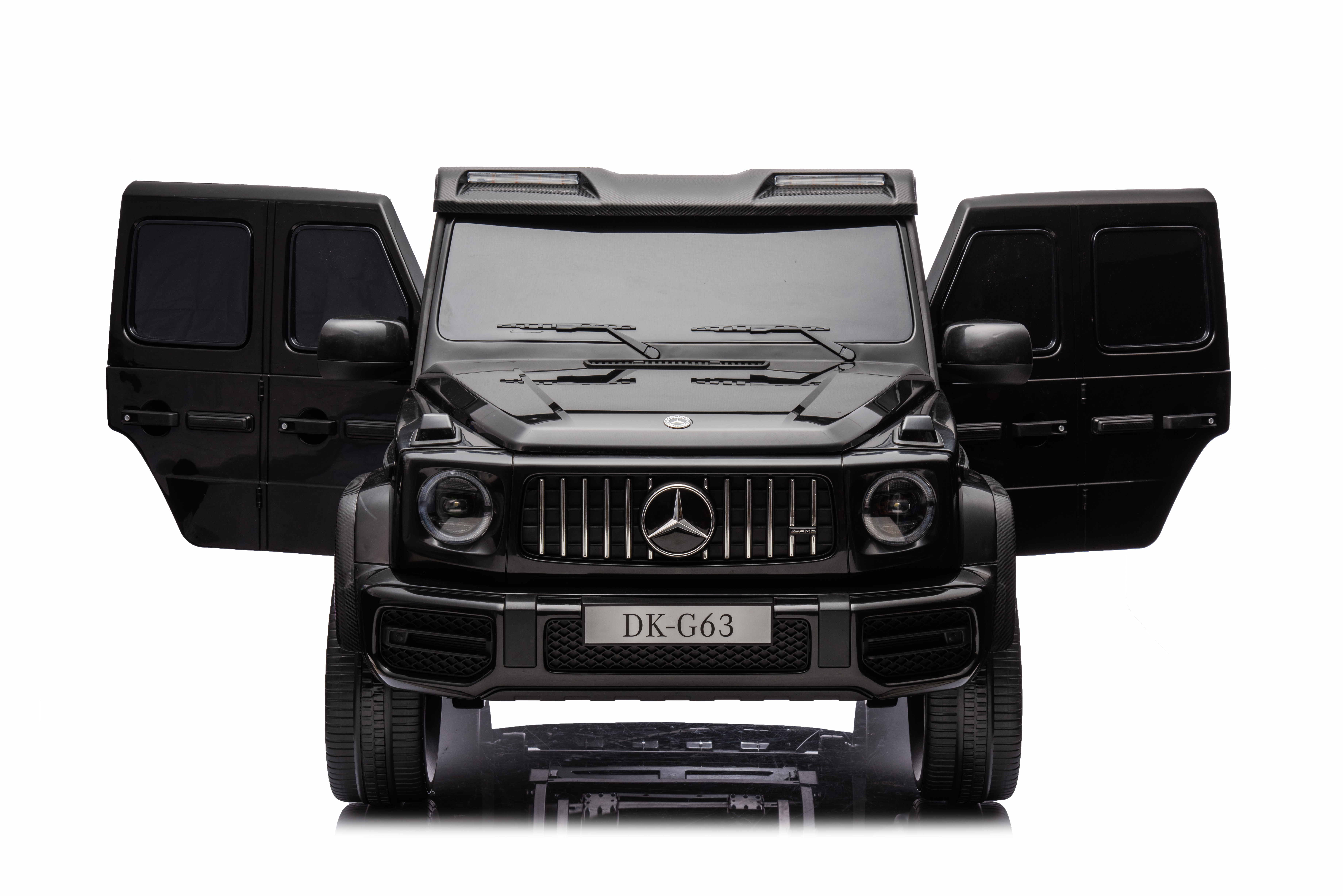 Акумулаторен джип Mercedes G63 4x4 мет.черен