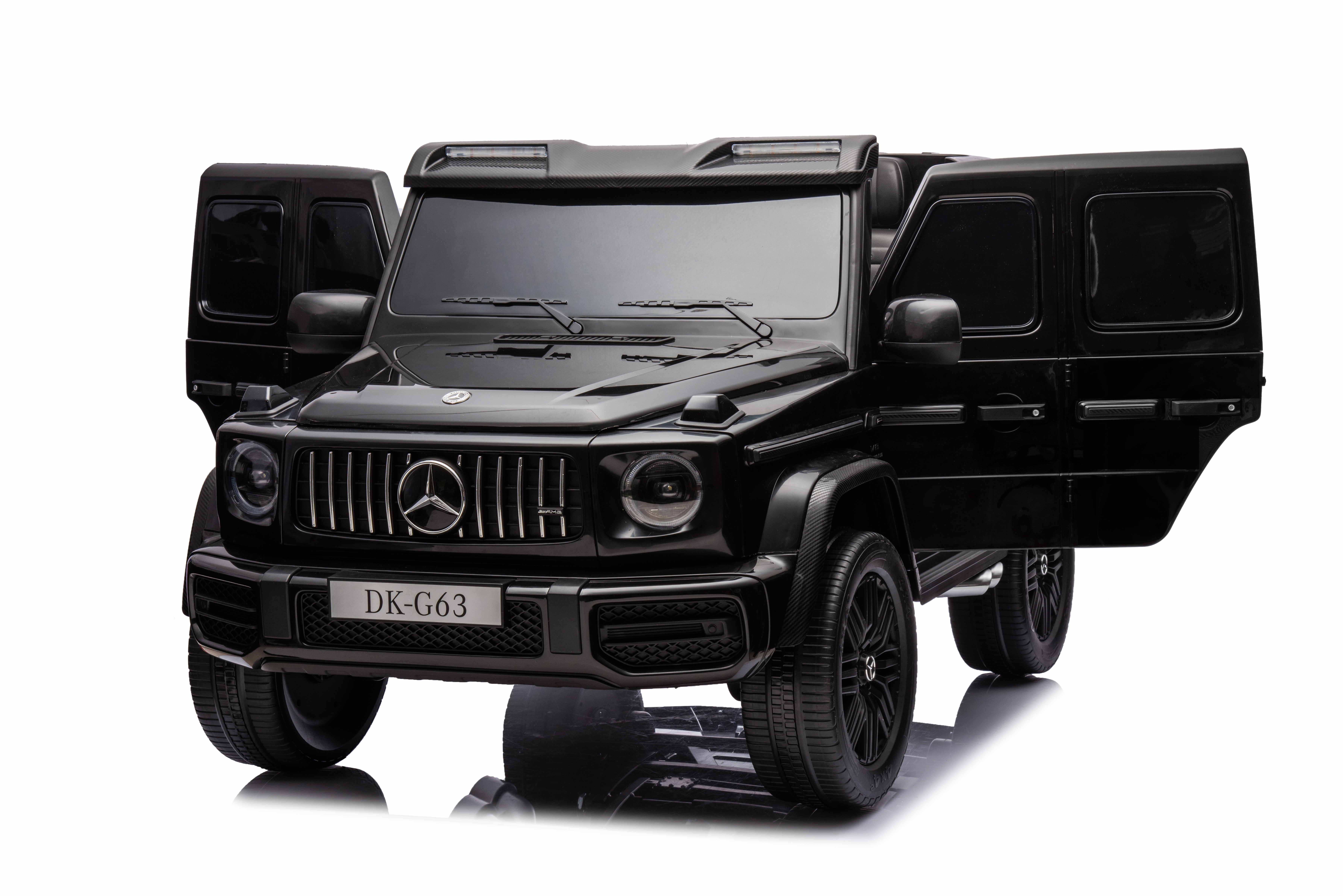Акумулаторен джип Mercedes G63 4x4 мет.черен