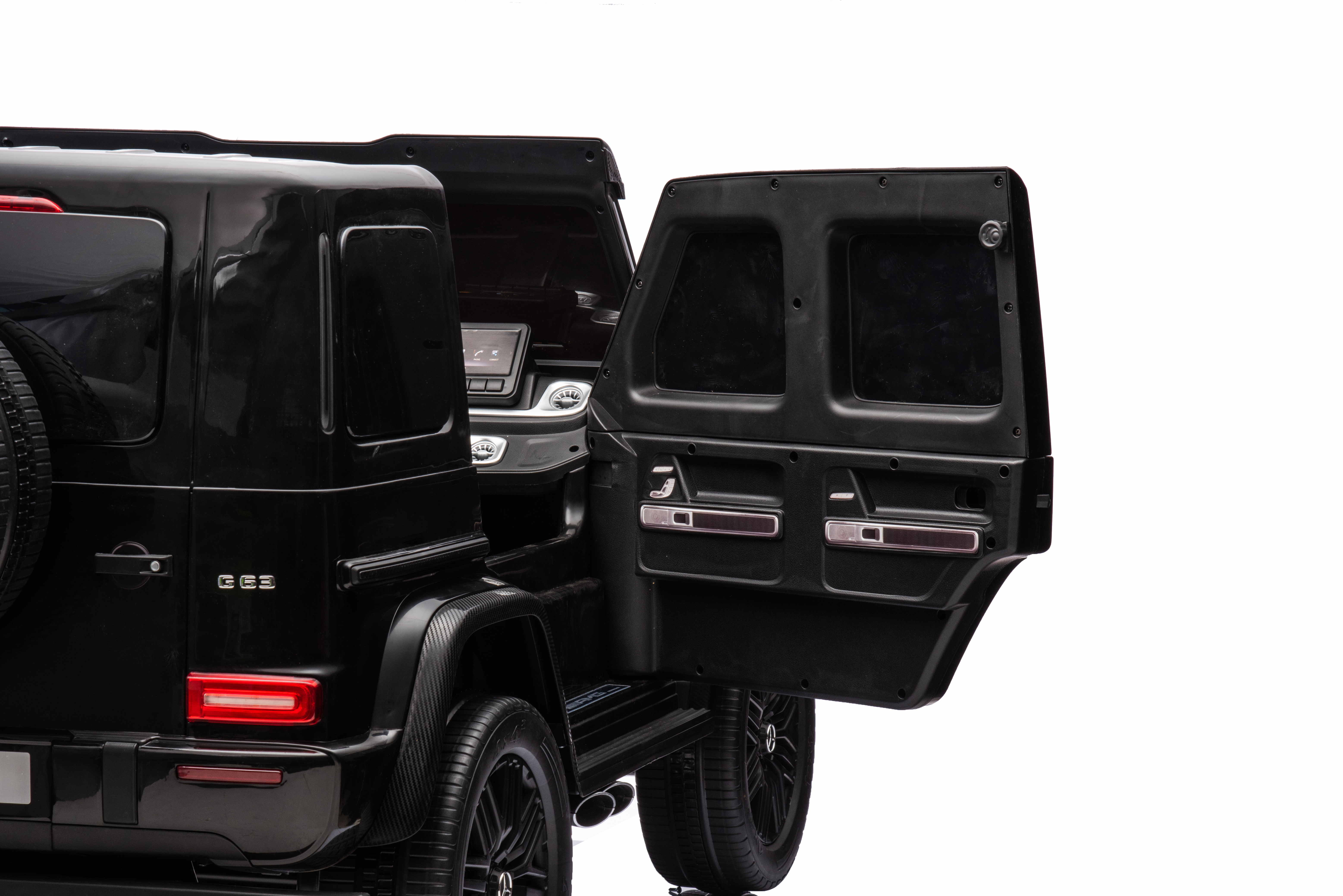 Акумулаторен джип Mercedes G63 4x4 мет.черен