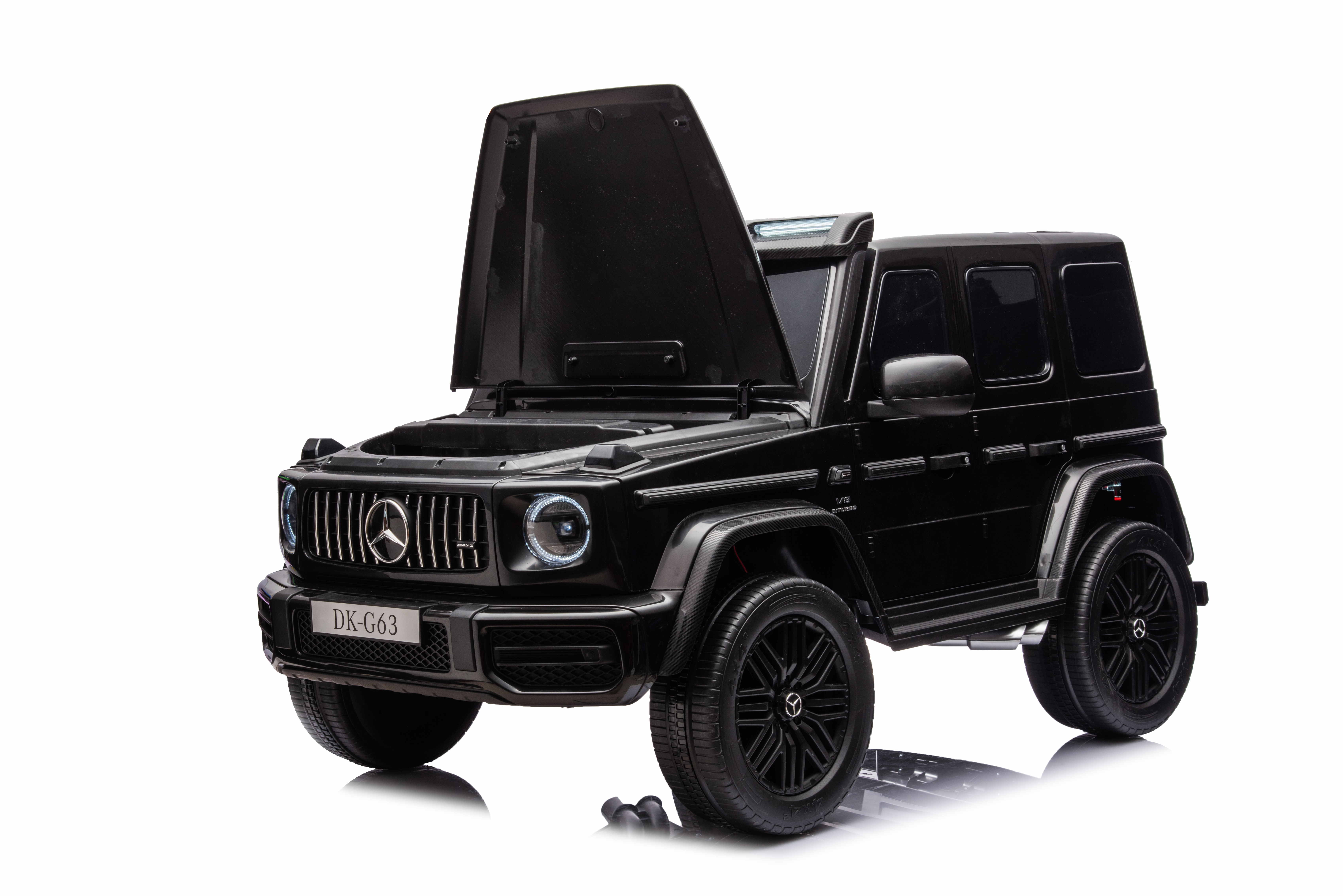 Акумулаторен джип Mercedes G63 4x4 мет.черен