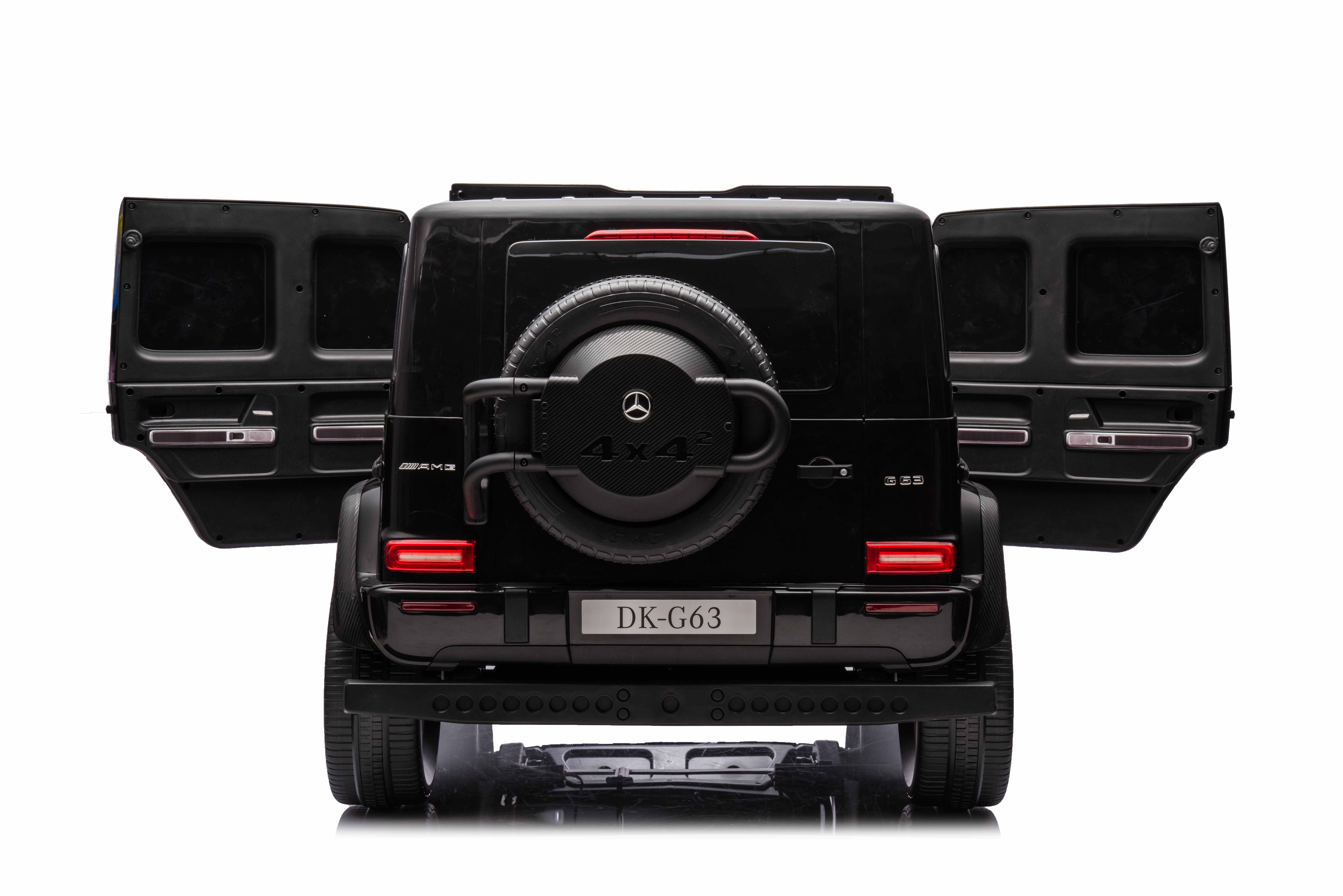 Акумулаторен джип Mercedes G63 4x4 мет.черен