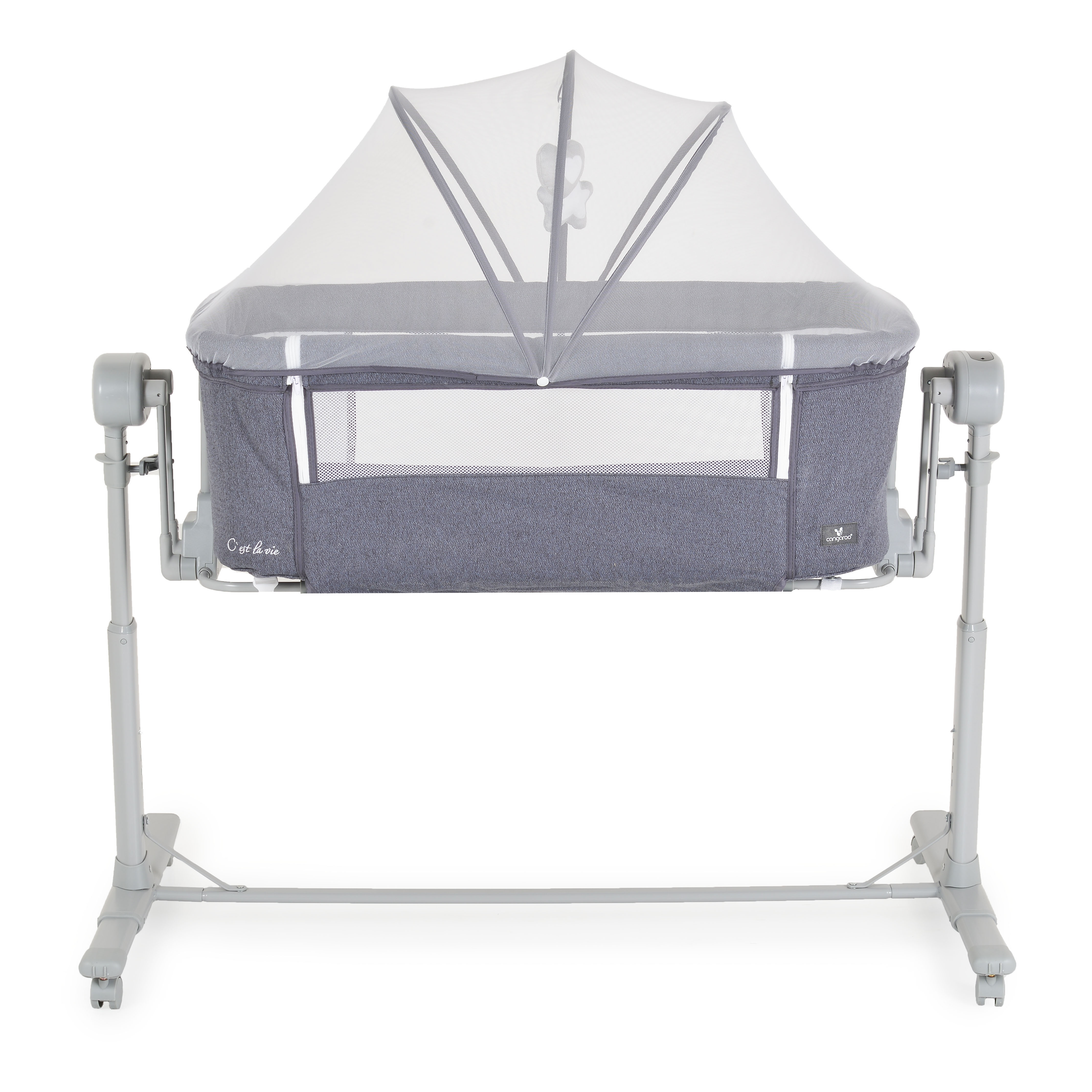 Swing bed C`est la vie dark grey