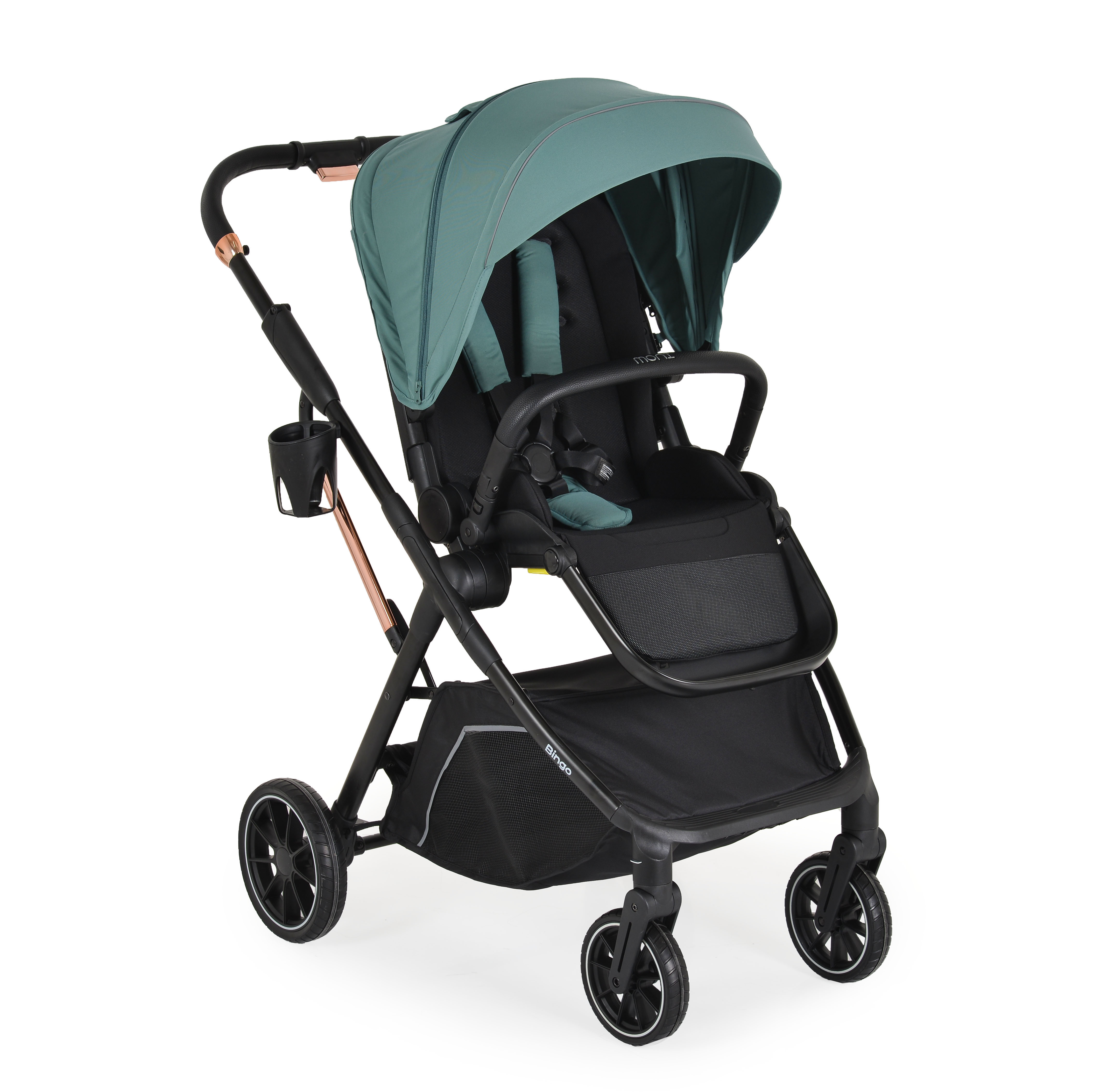 Bingo Marine-green combination stroller
