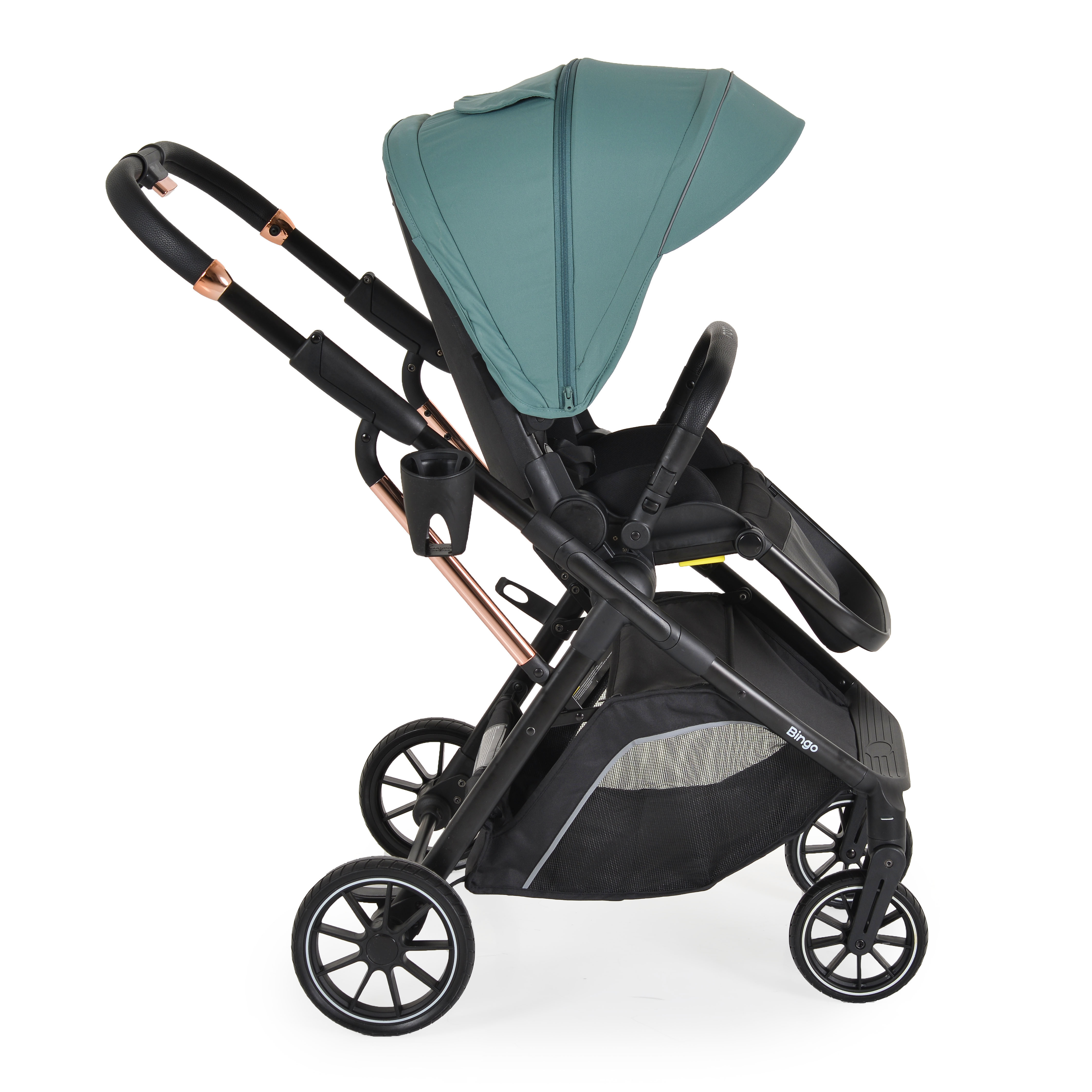 Bingo Marine-green combination stroller