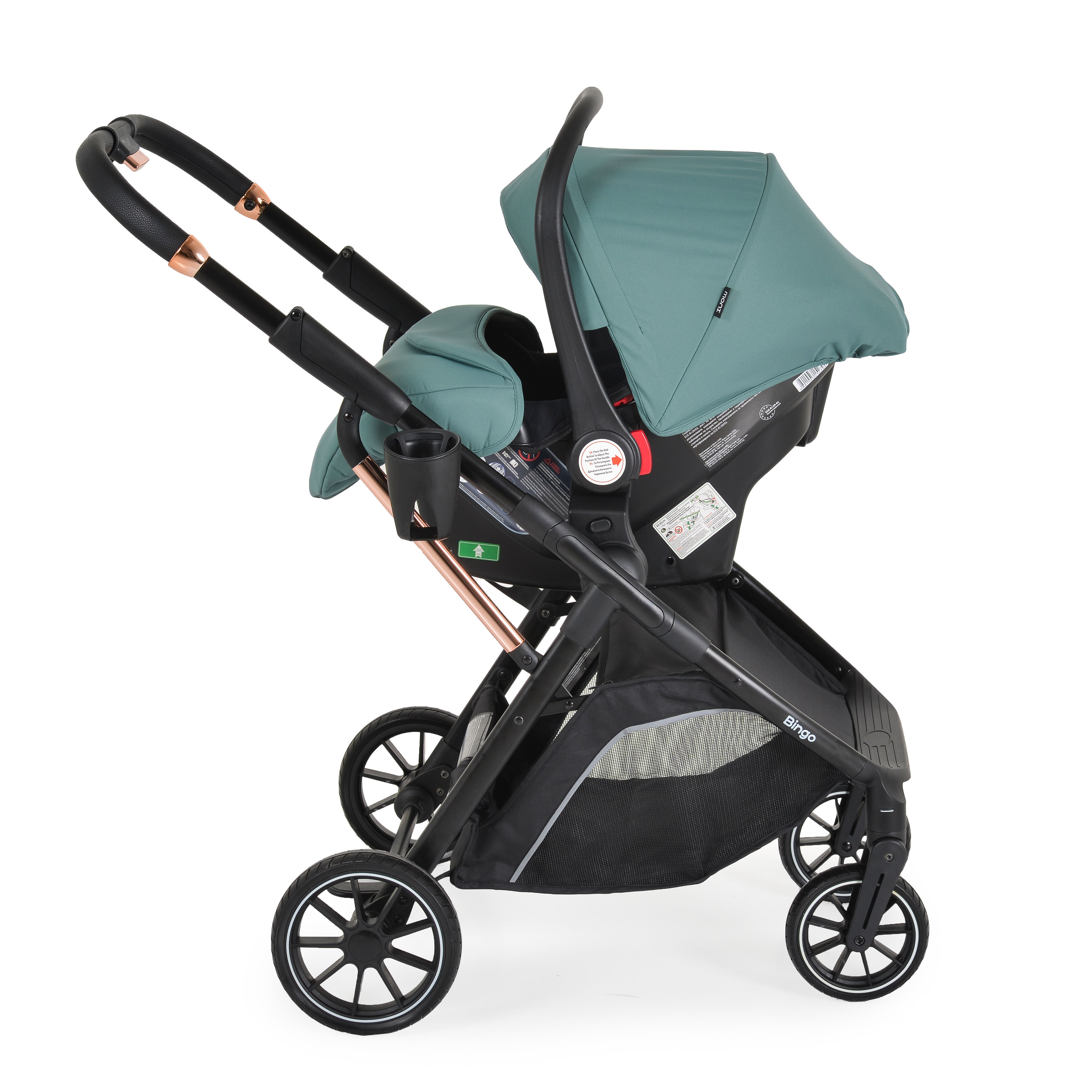 Bingo 2-in-1 combination stroller Marine-green