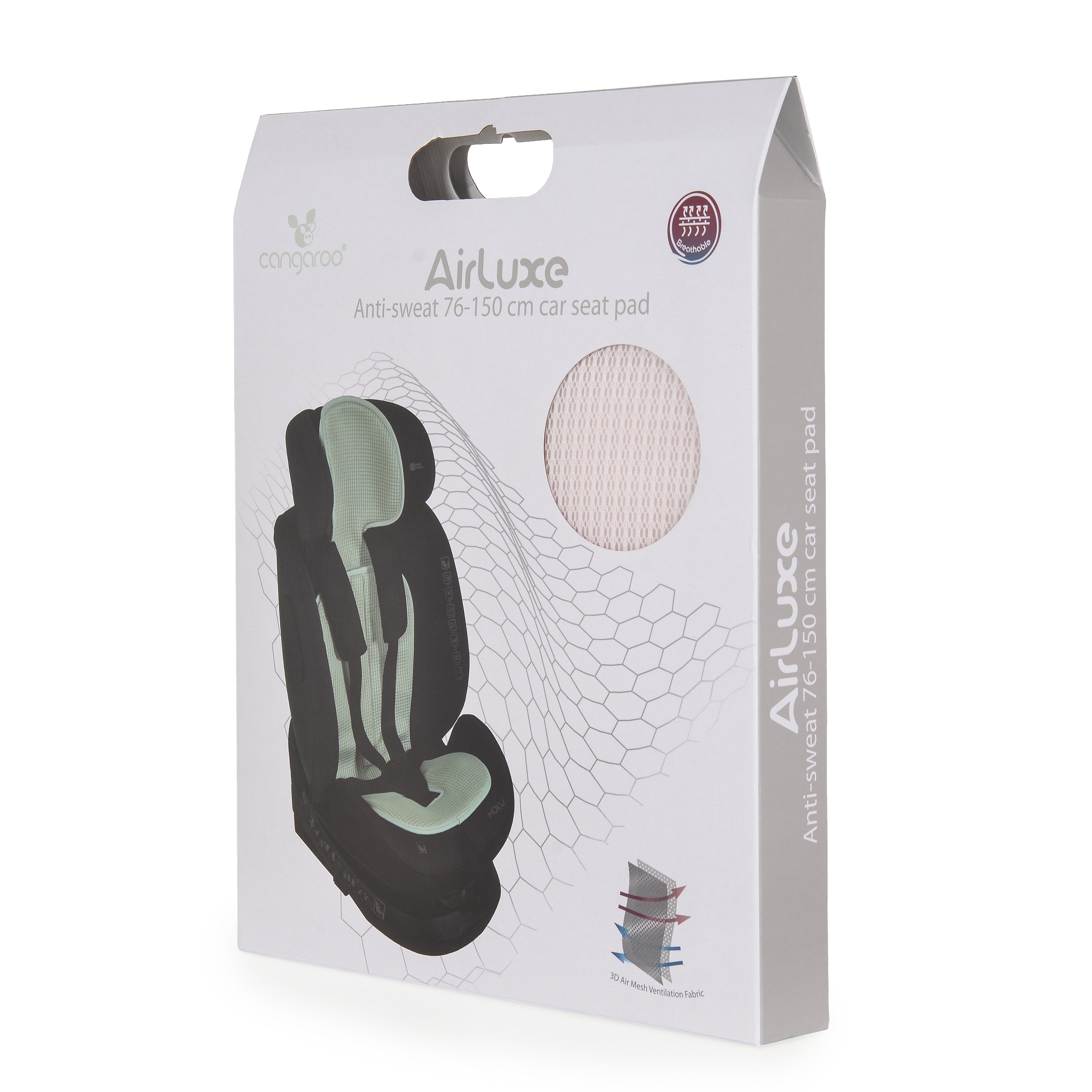 Car seat cushion 76-150 cm AIRLUXE pink