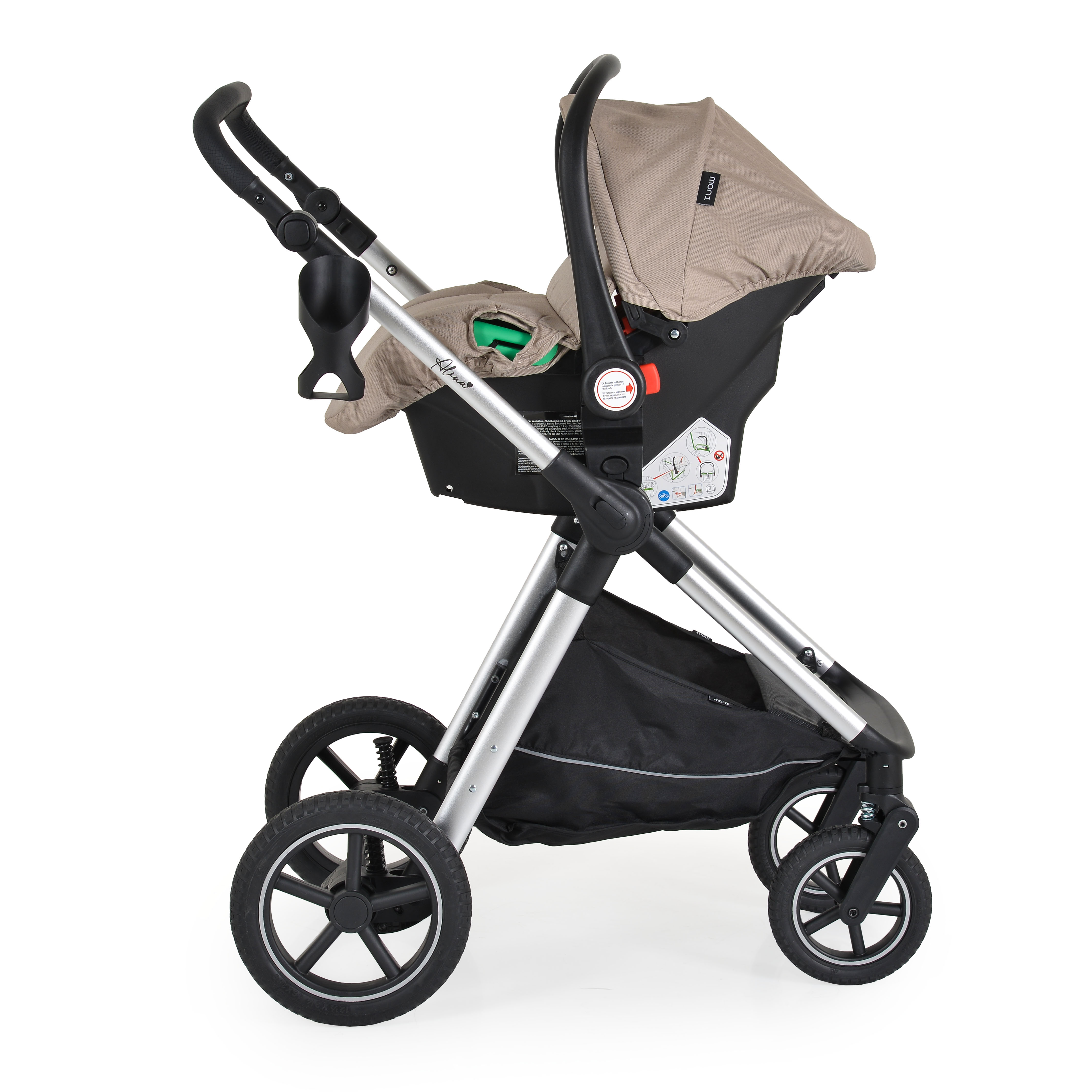 Alina Seed-Pearl combination stroller