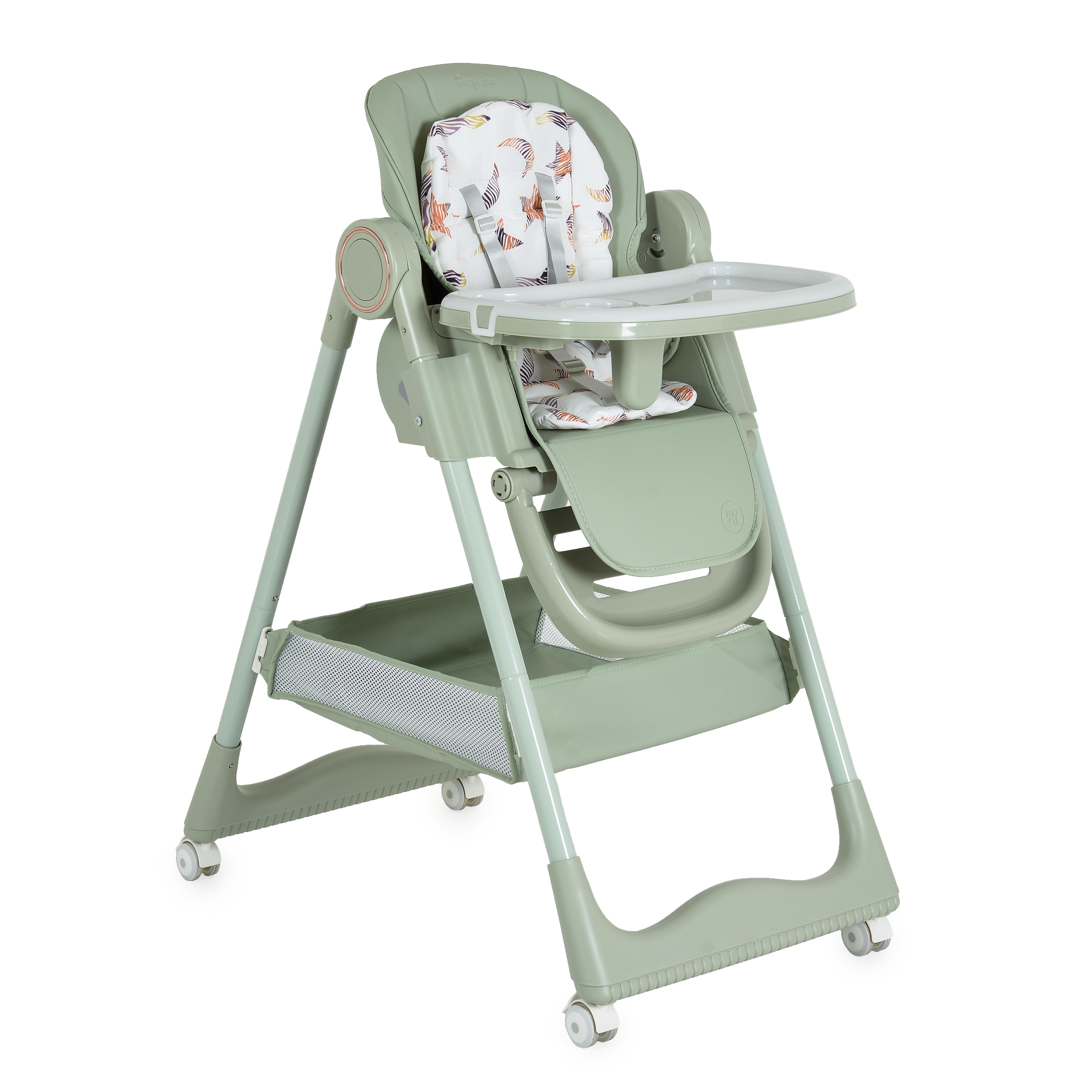 Dining chair with gift Surprise green