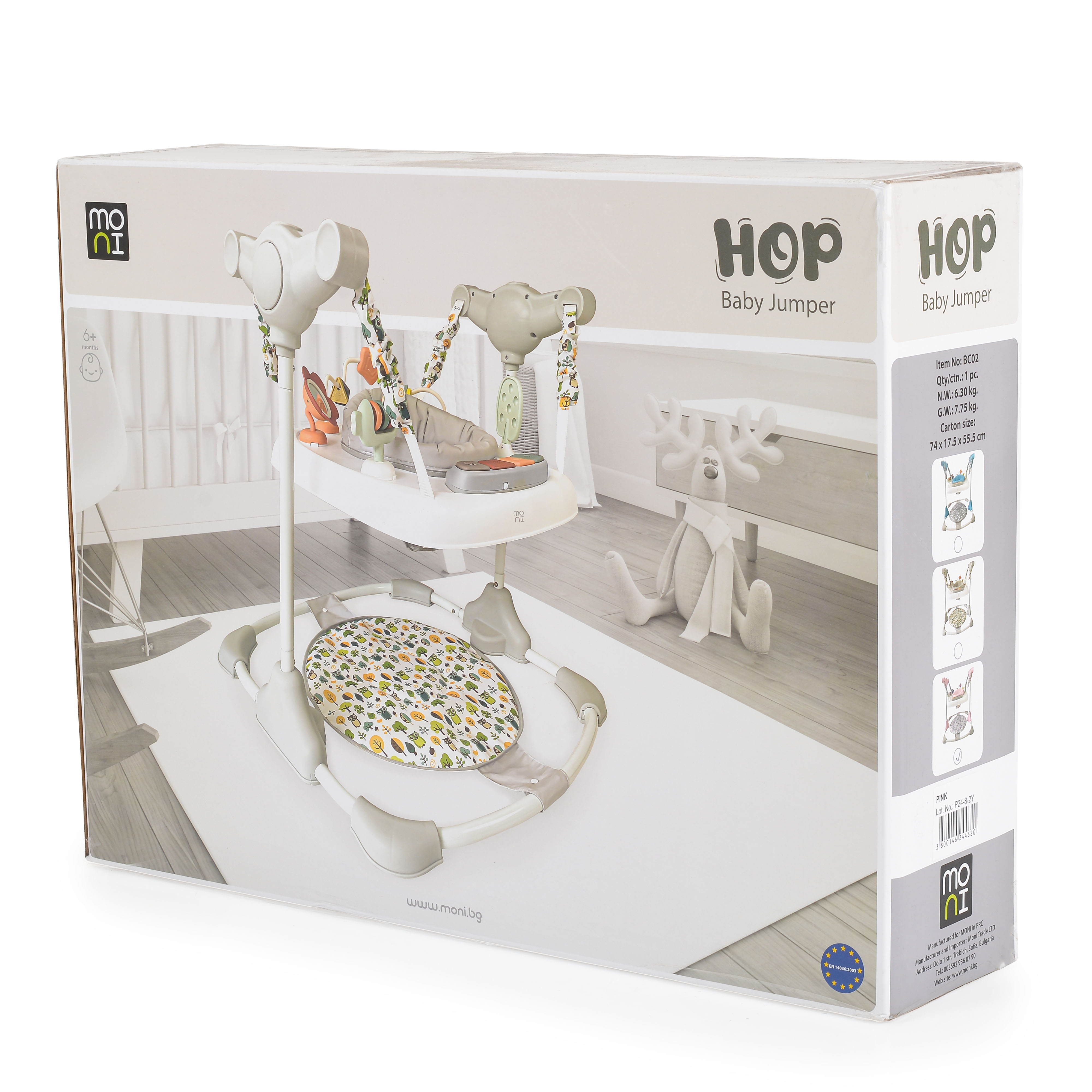 Bungee Hop grey