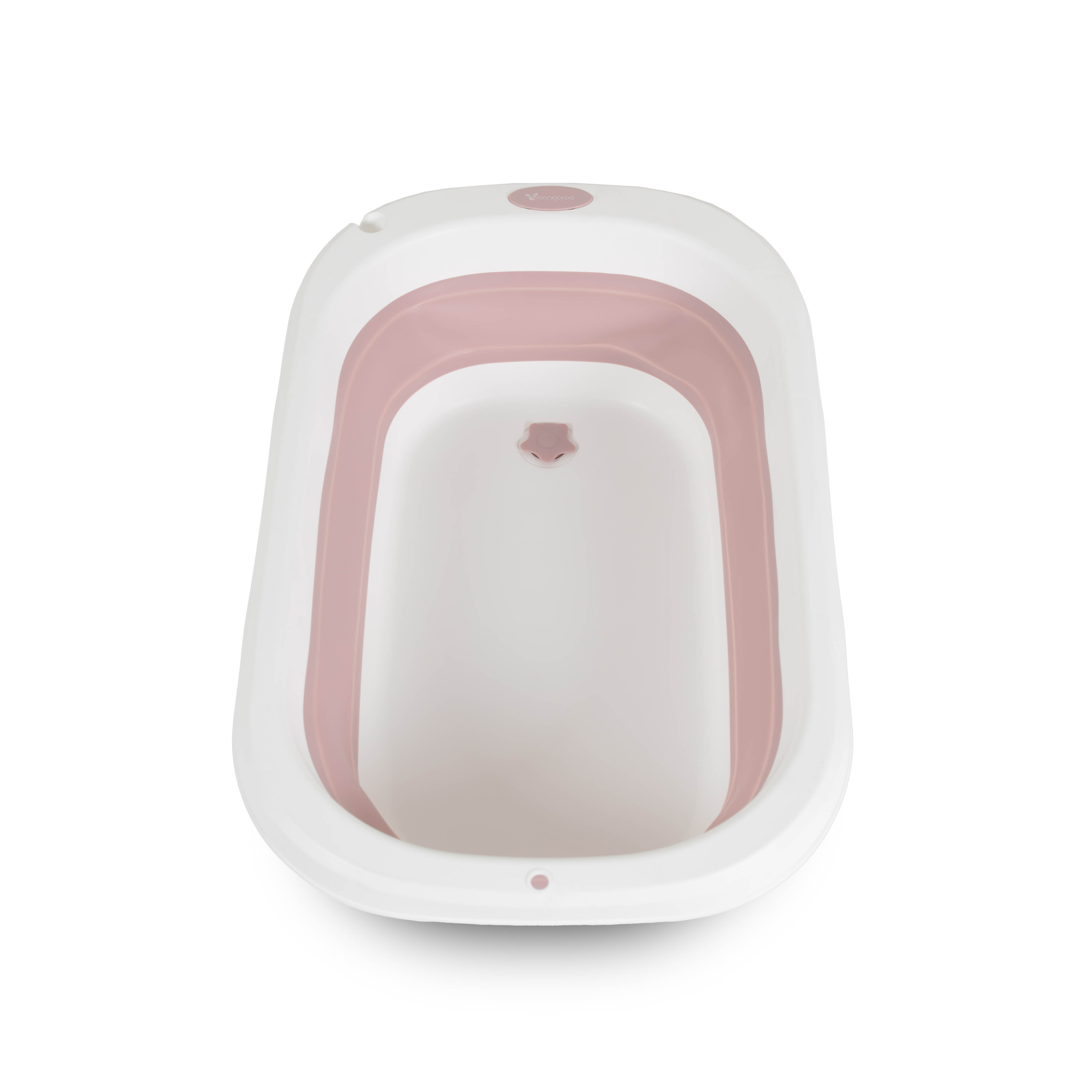 Bathtub with stand and changing mat Como pink