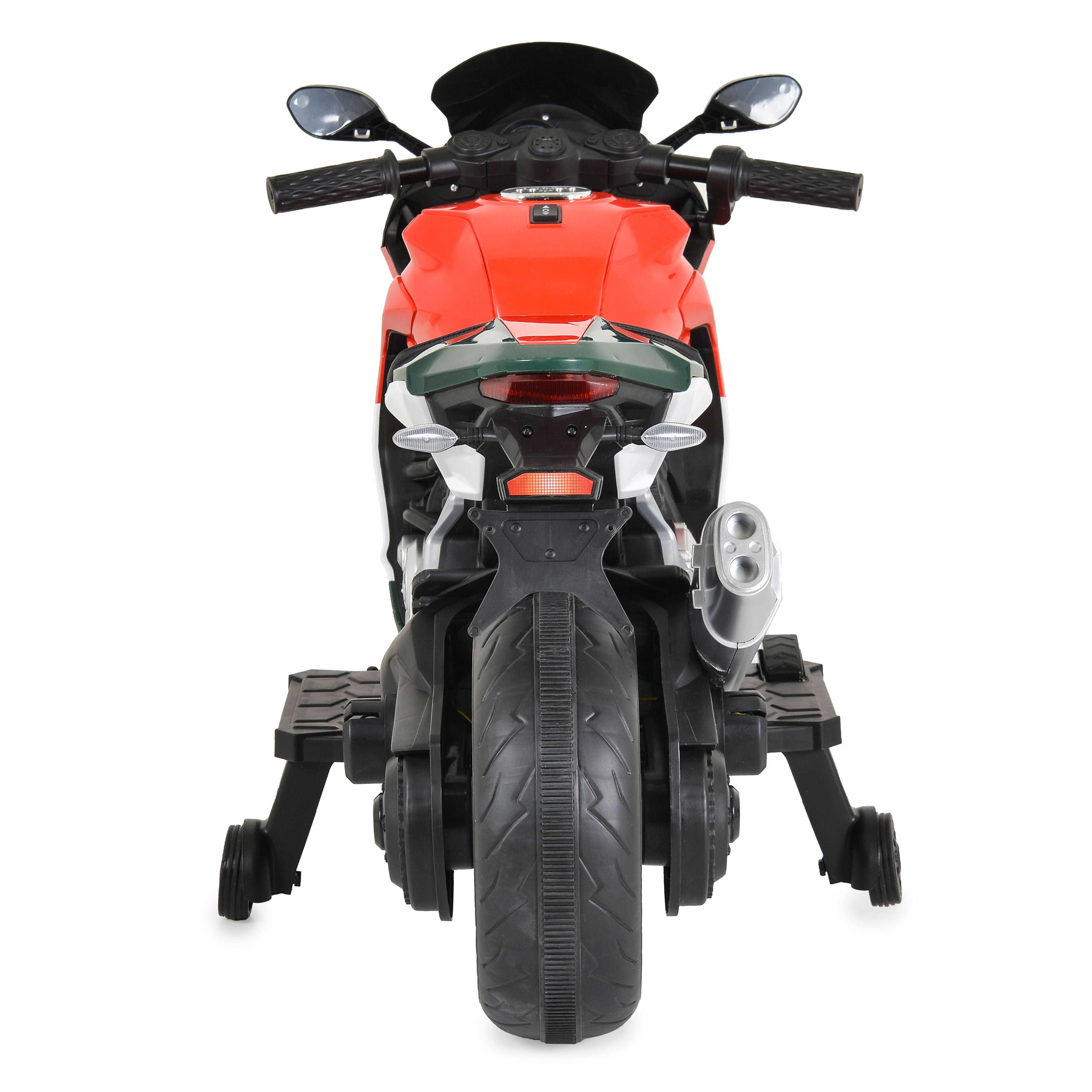 Surfer battery scooter red