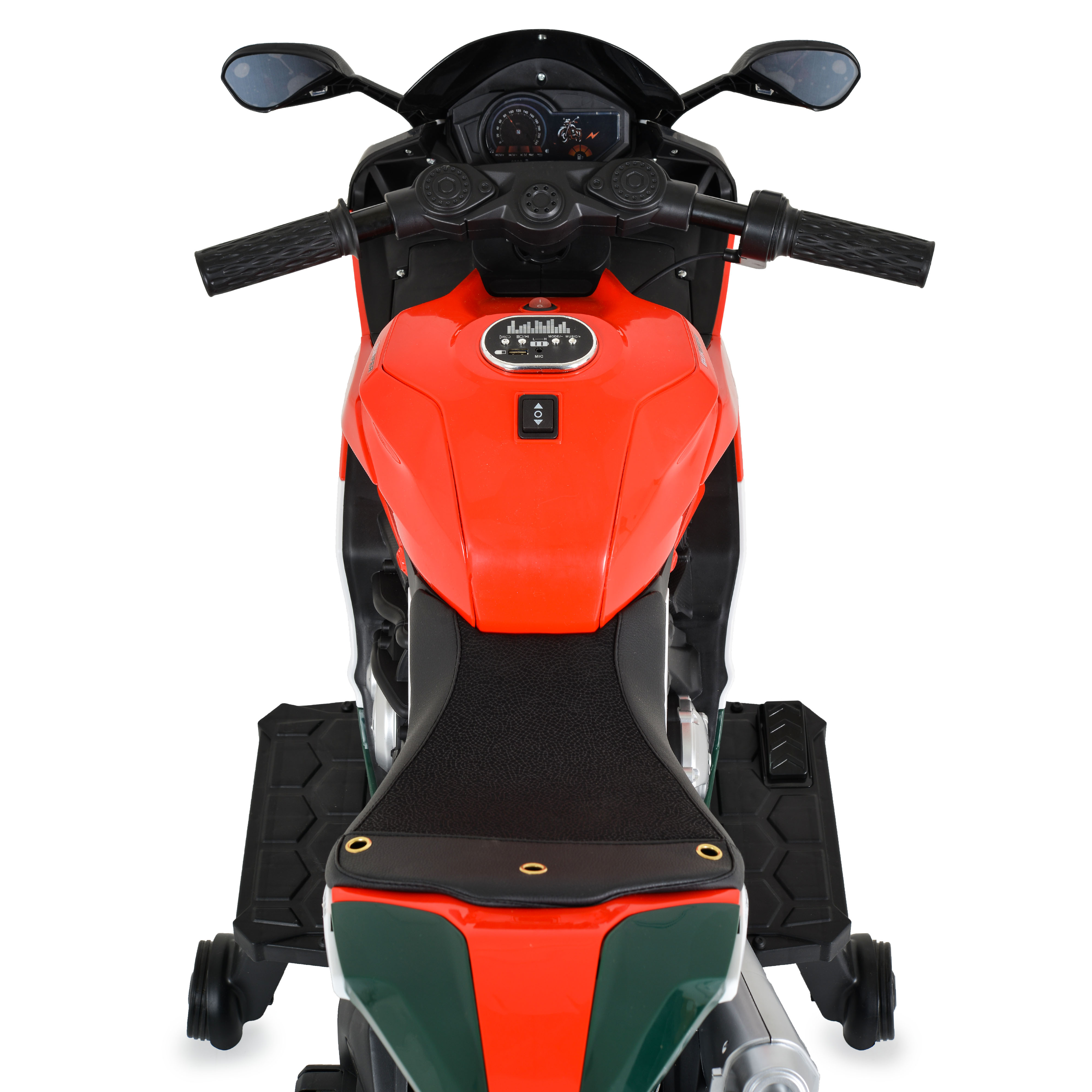 Surfer battery scooter red