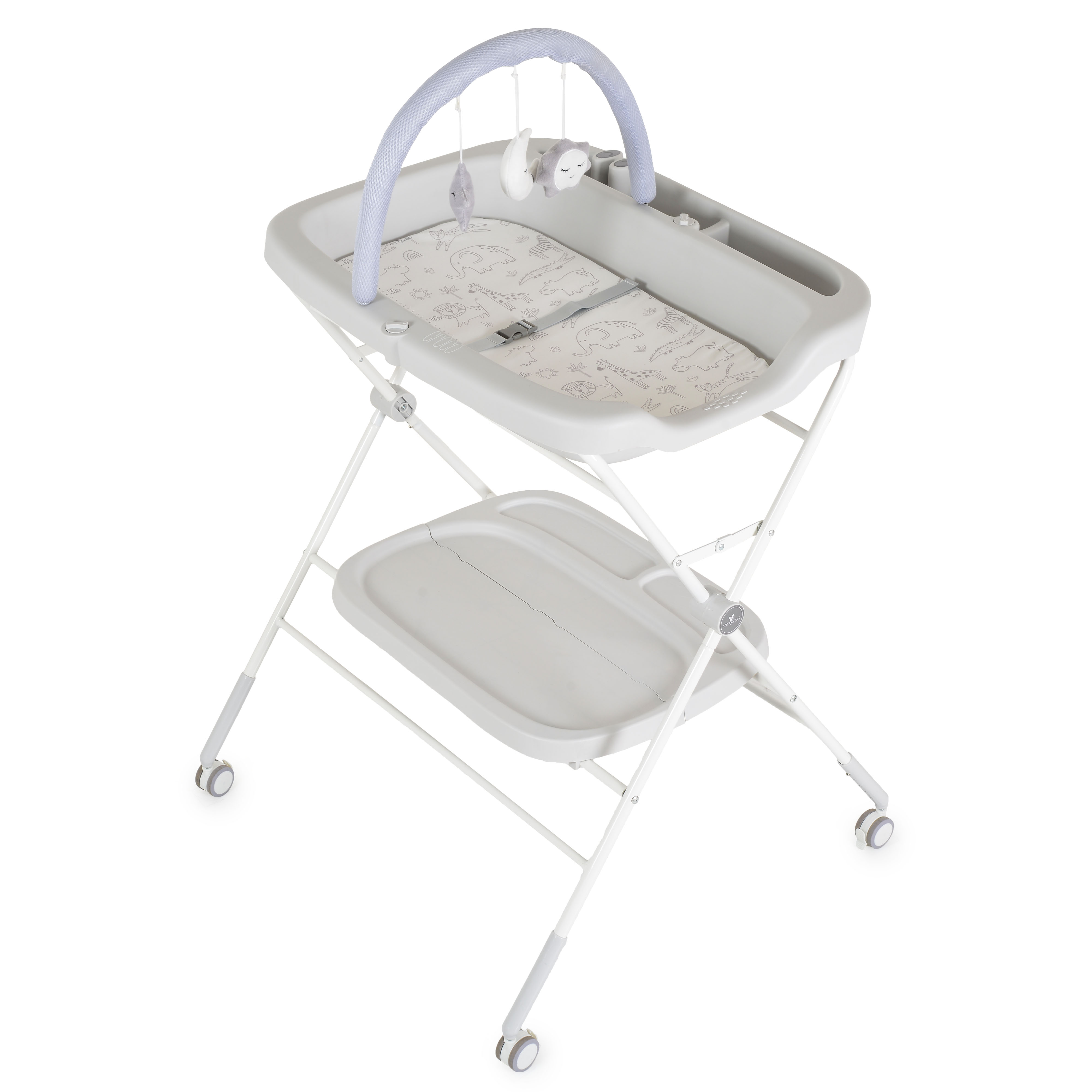 Multifunctional changing table Croco gray