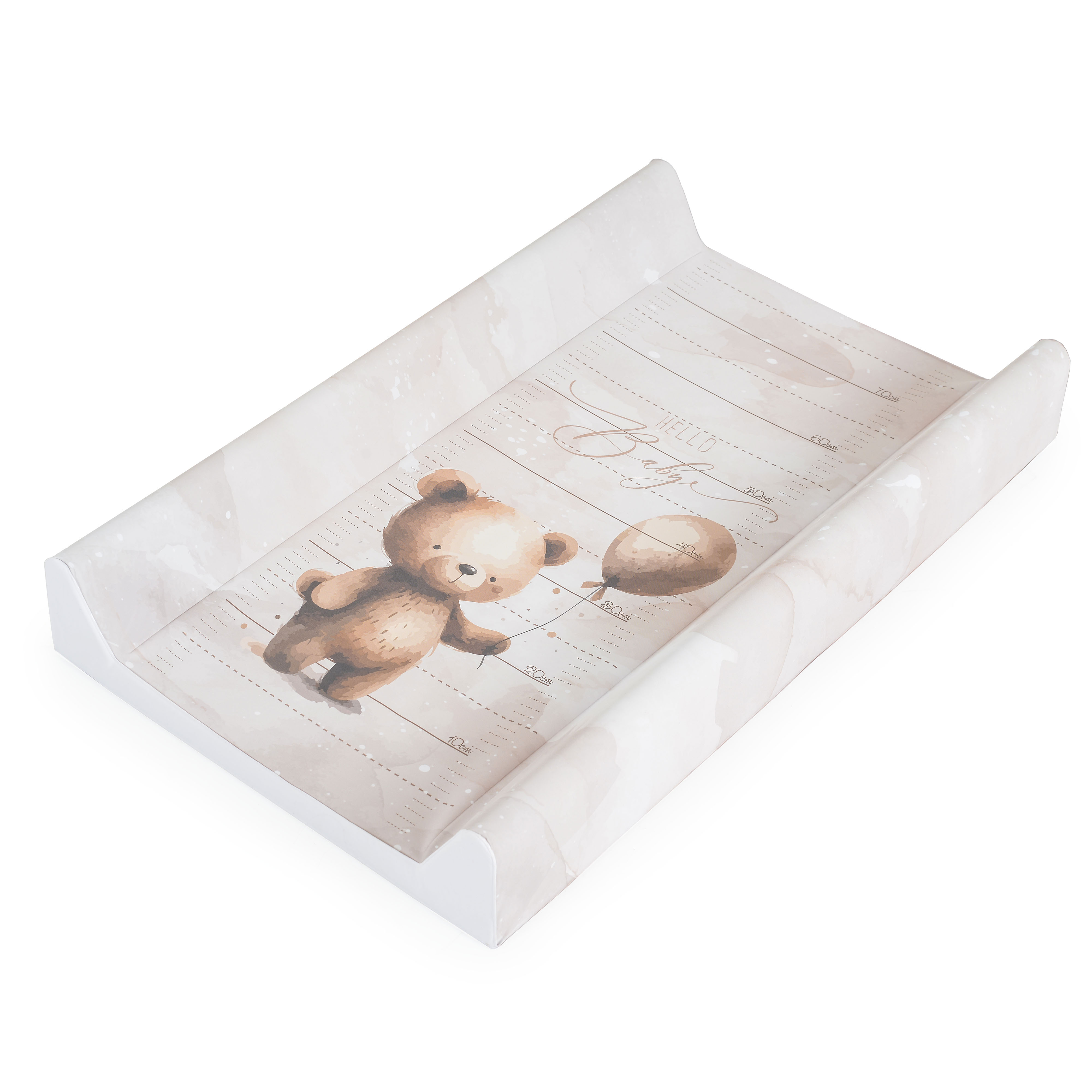 Hard changing mat 50x80 cm. Hello baby