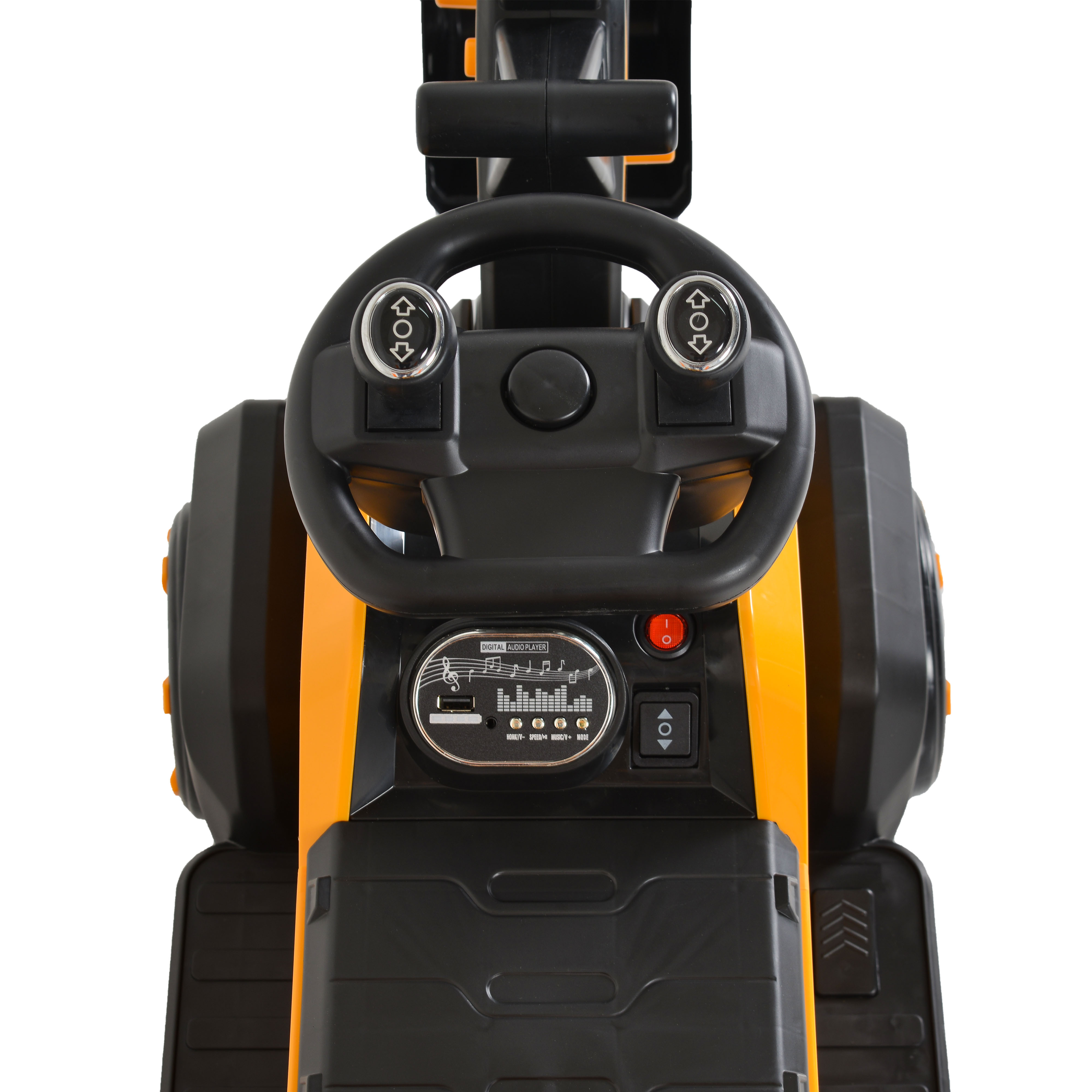 Bumblebee battery-powered children's excavator