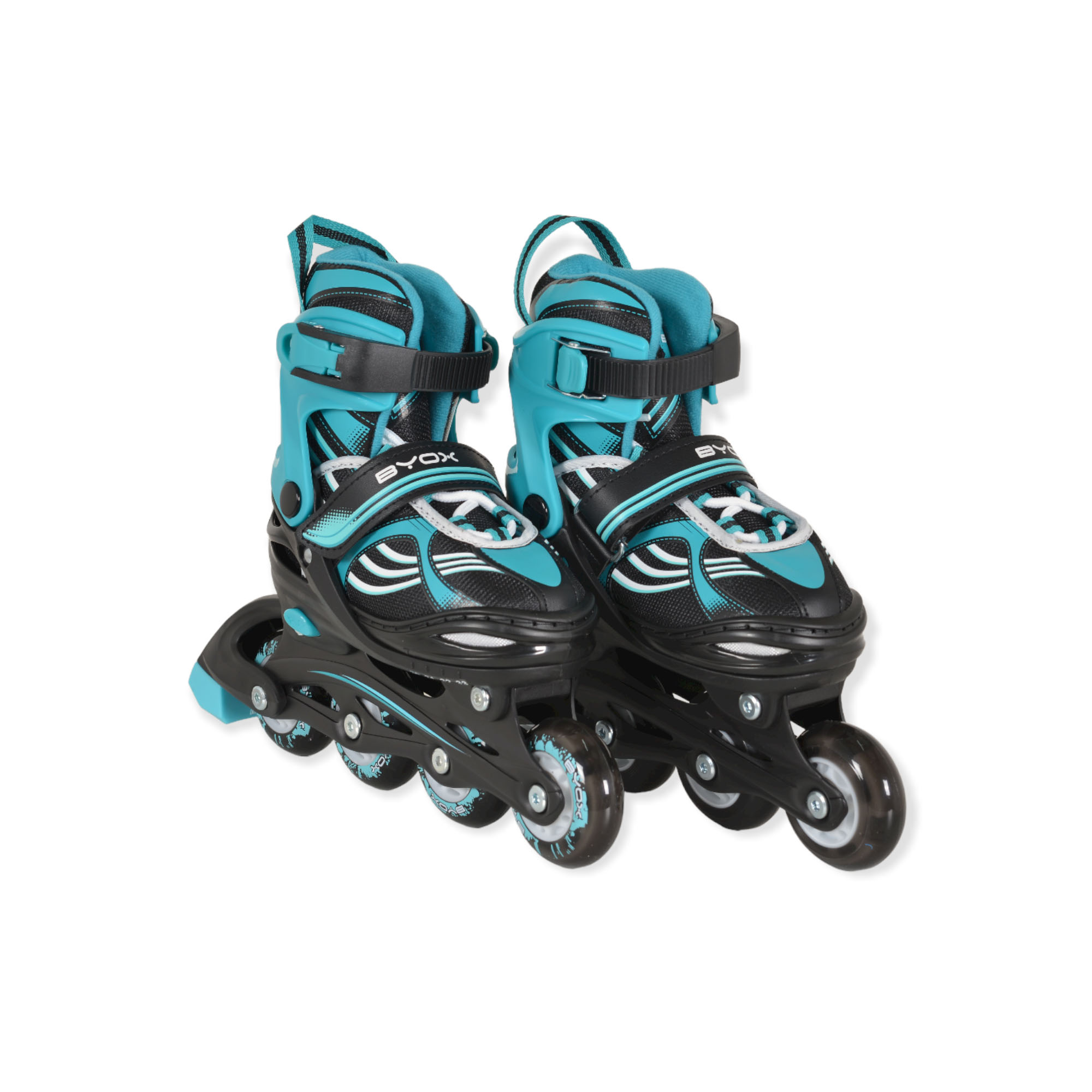 Roller skates Double 2in1 turquoise M-(34-37)