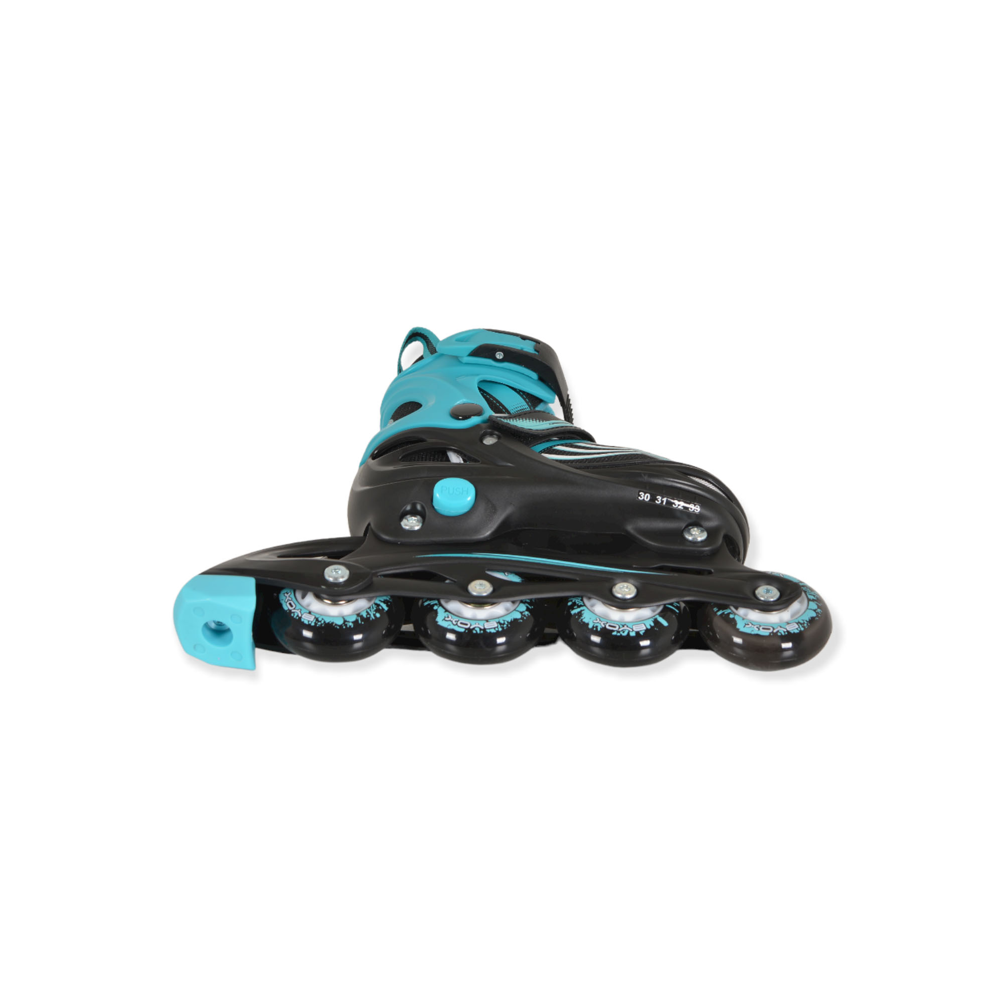Roller skates Double 2in1 turquoise M-(34-37)