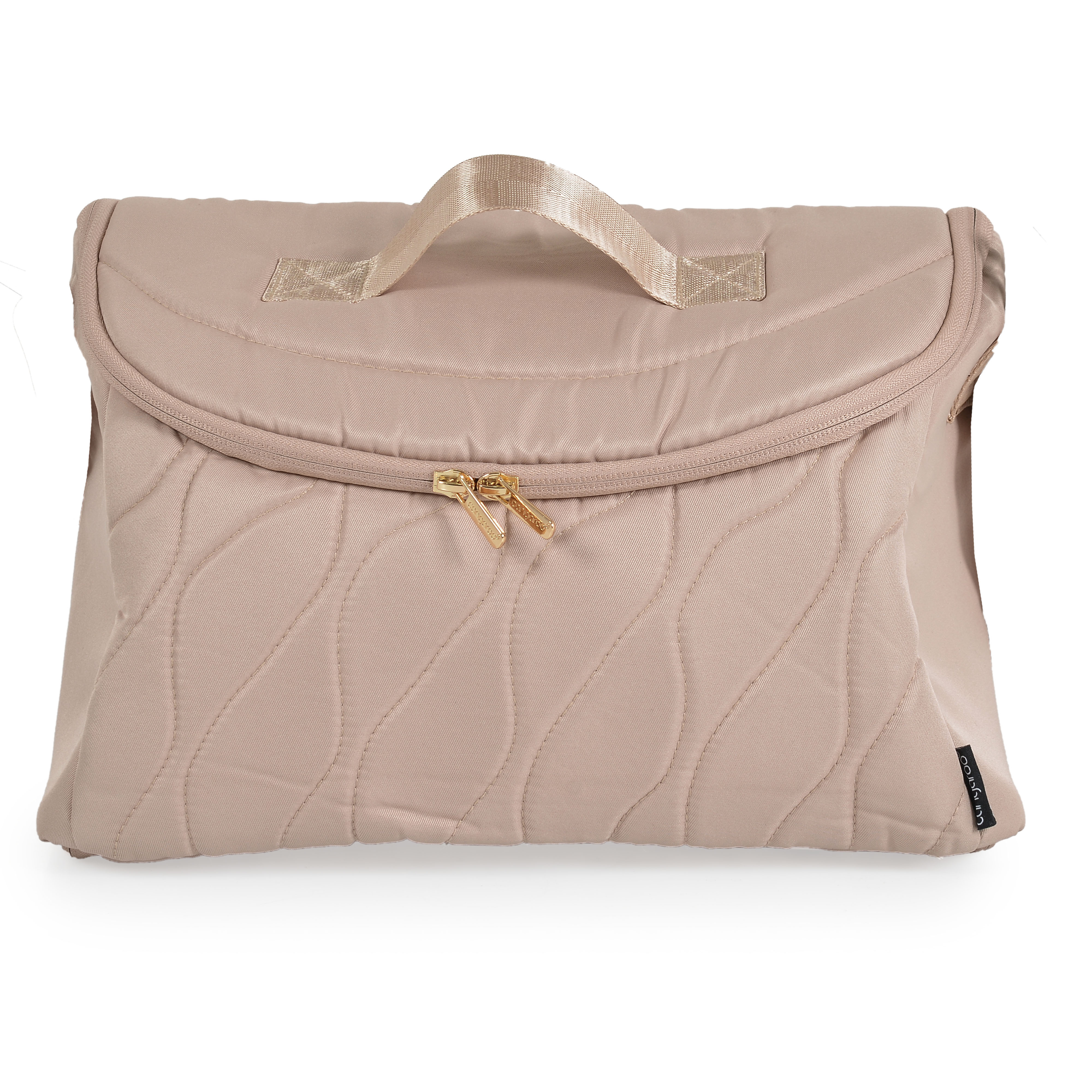 Celebrity Crepe-beige 2 in 1 combined stroller