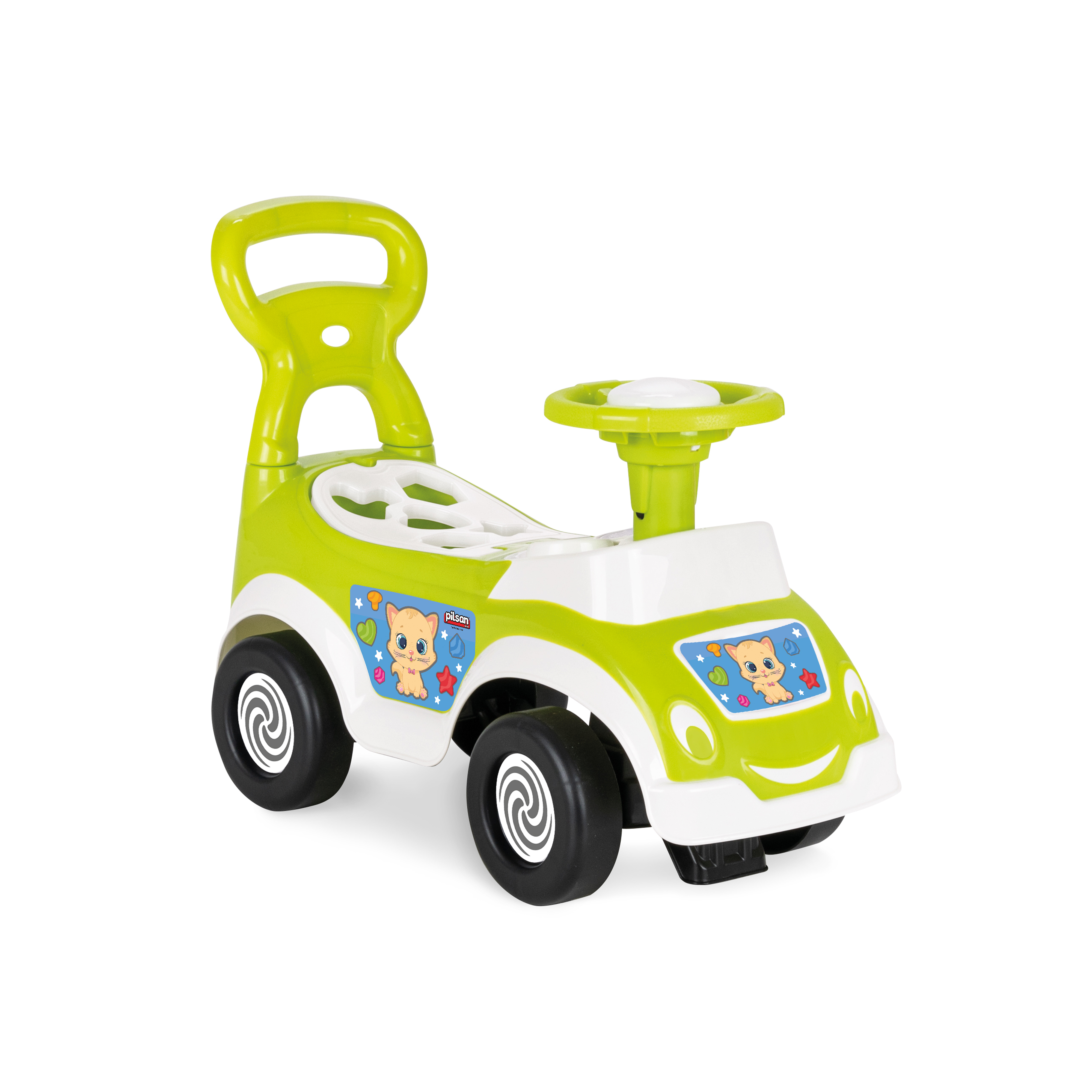 Pilsan push cart with sorter 07828 green