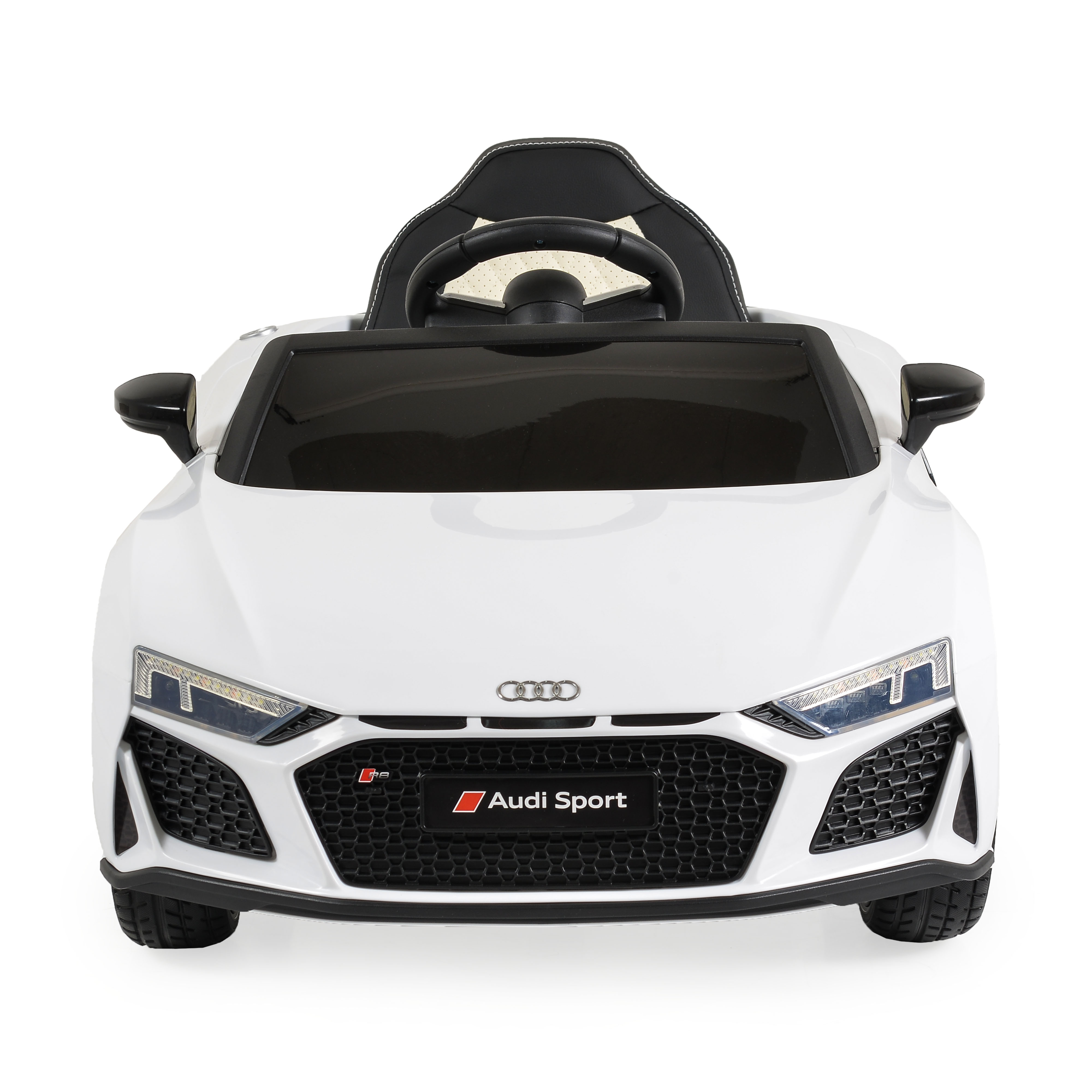 Акумулаторна кола Audi R8 Spyder бял