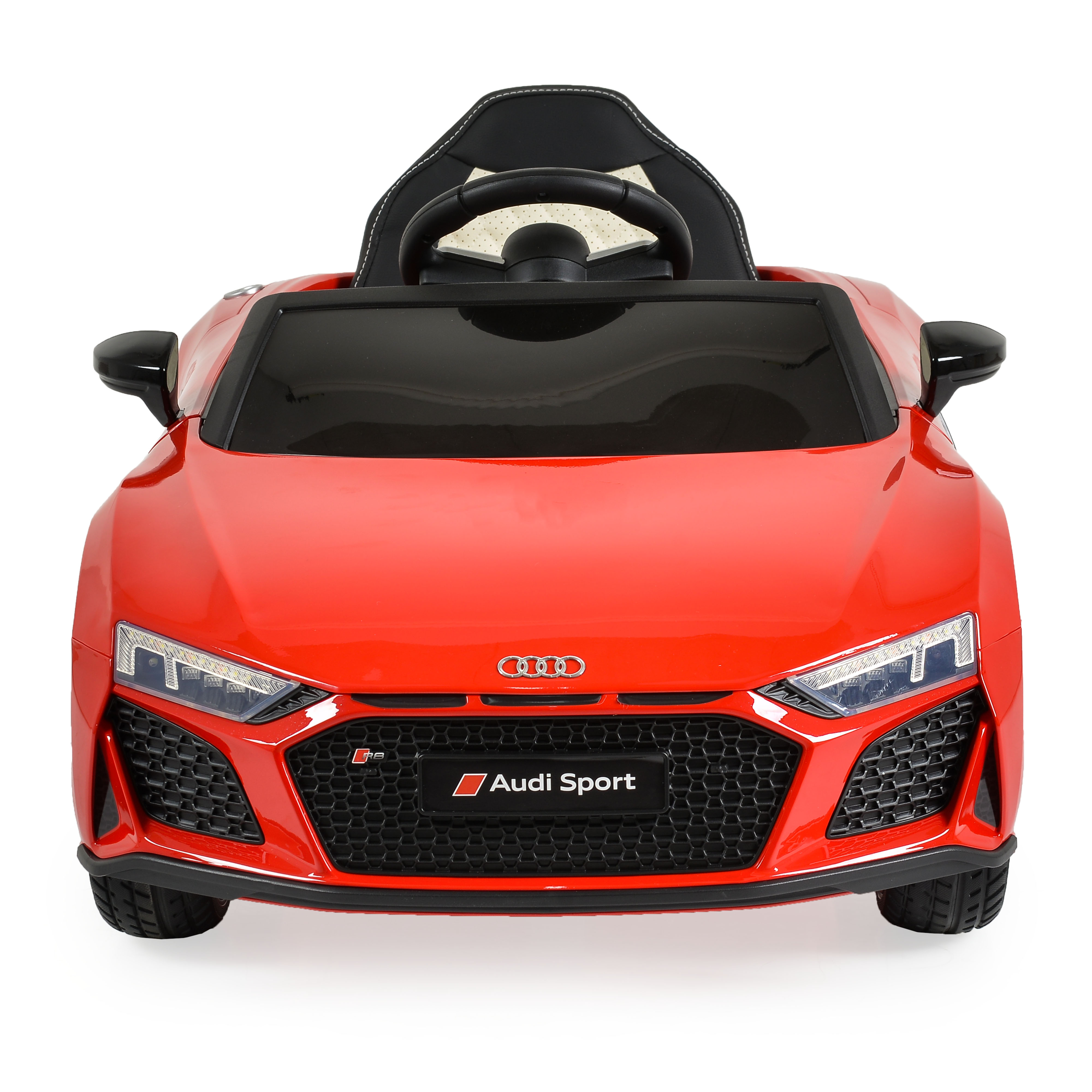 Battery car Audi R8 Spyder metallic red