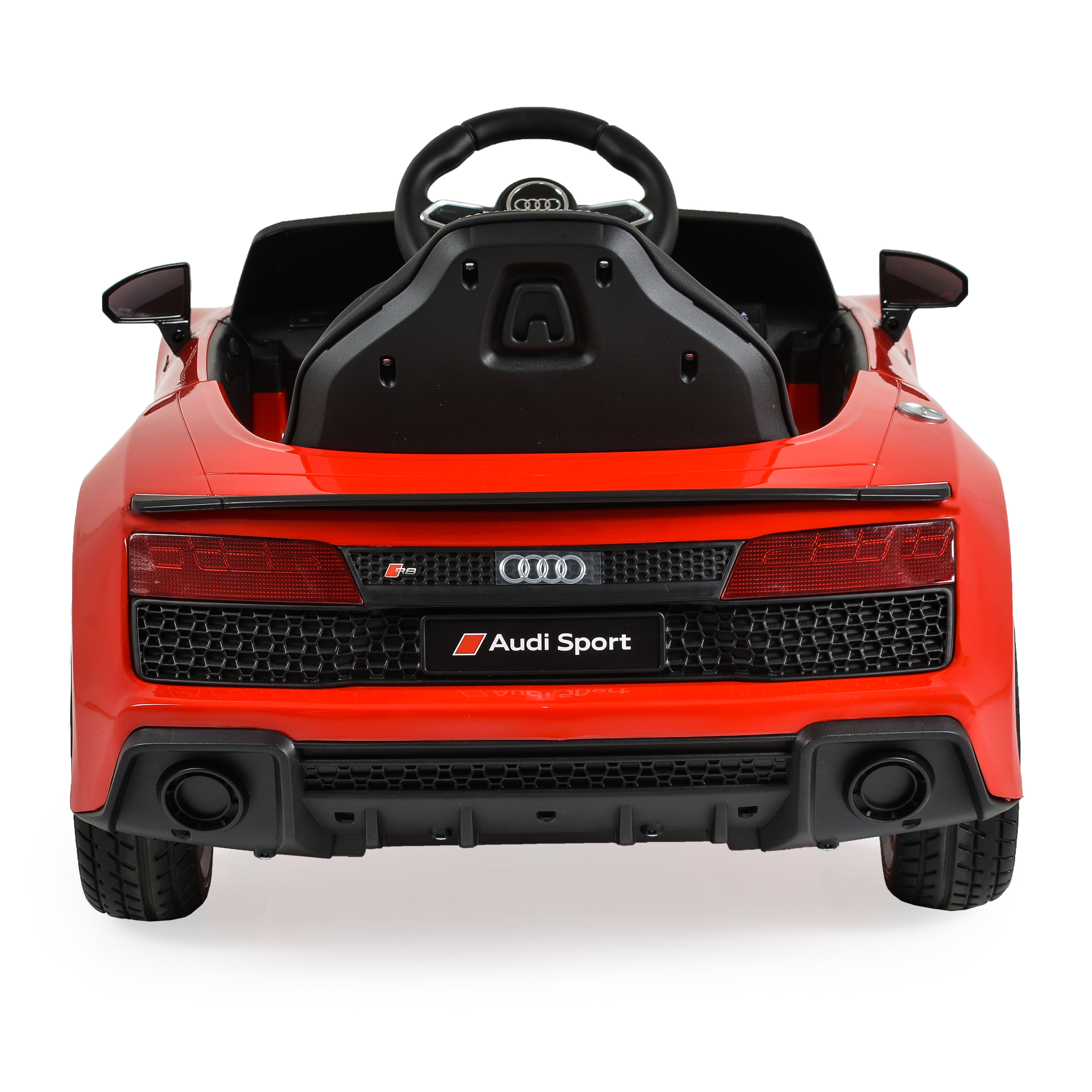 Battery car Audi R8 Spyder metallic red