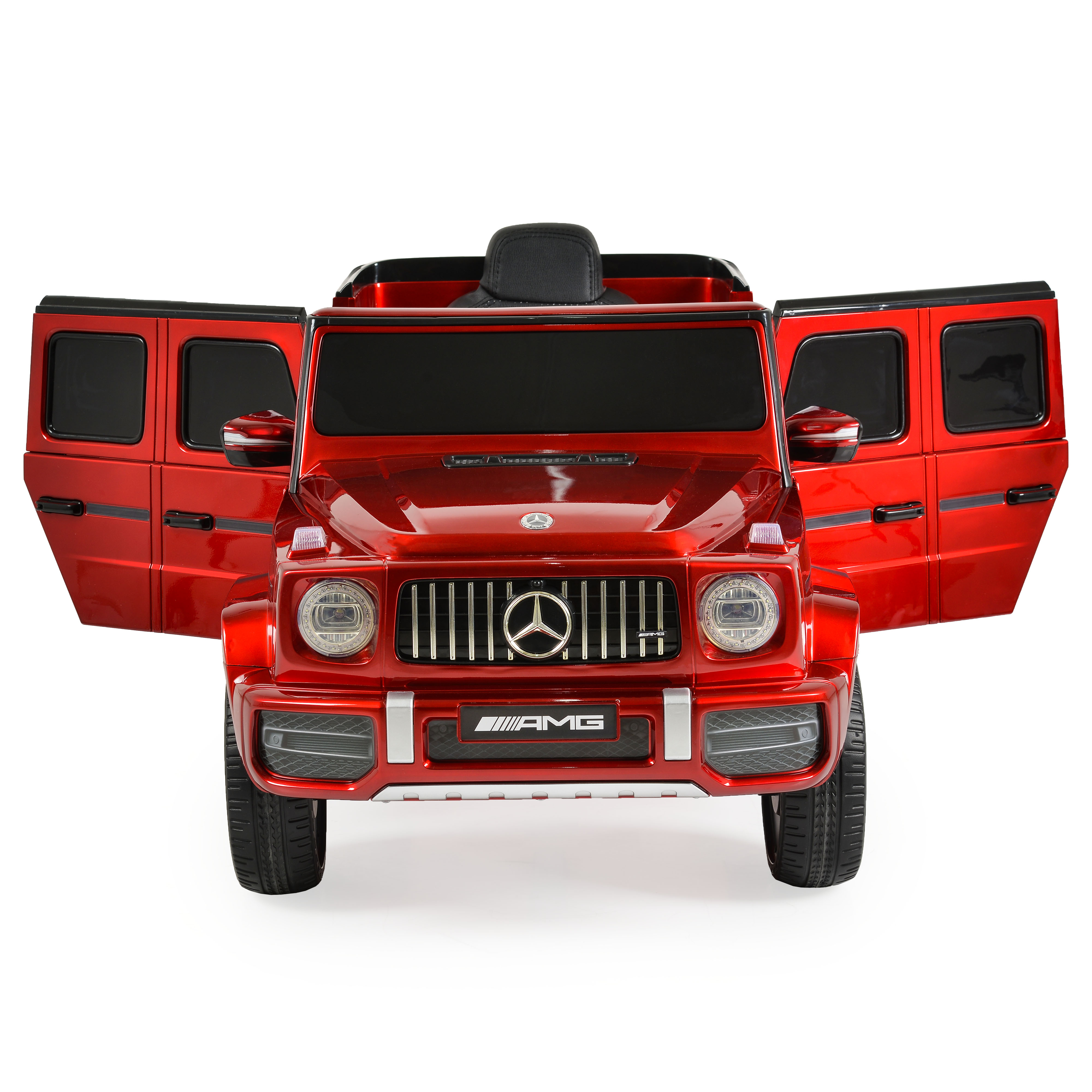 Акумулаторен джип Mercedes-AMG G63 мет. червен