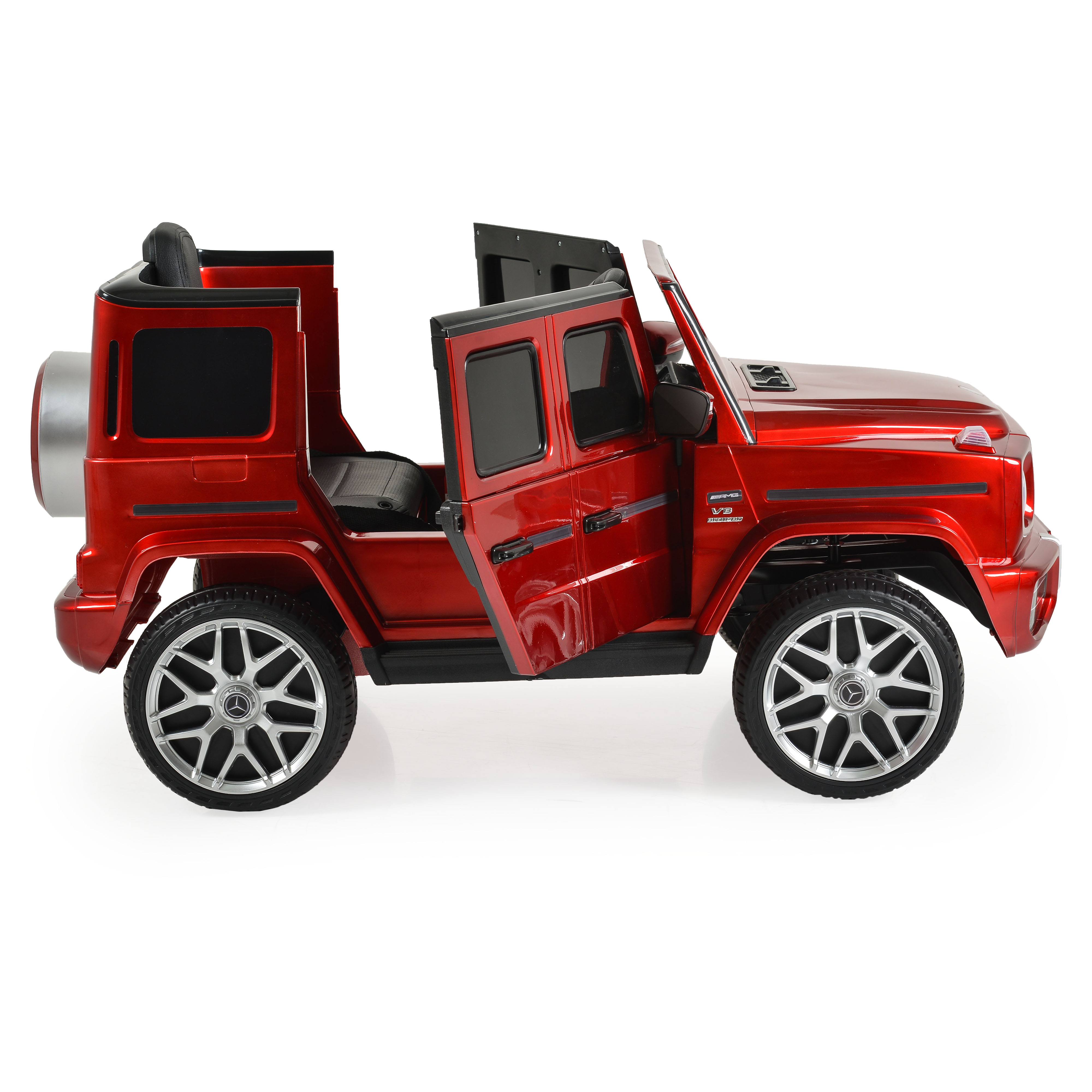 Акумулаторен джип Mercedes-AMG G63 мет. червен