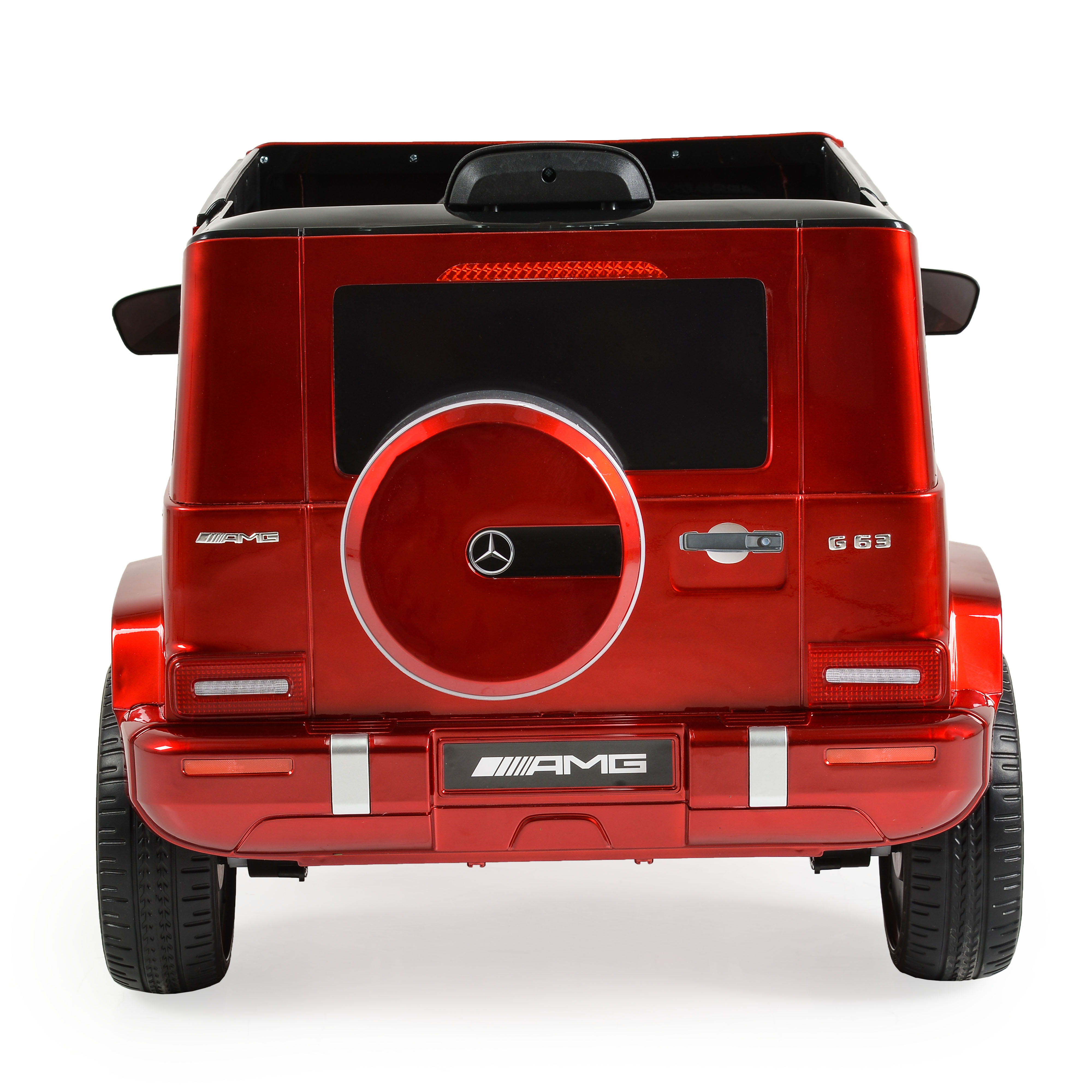 Акумулаторен джип Mercedes-AMG G63 мет. червен