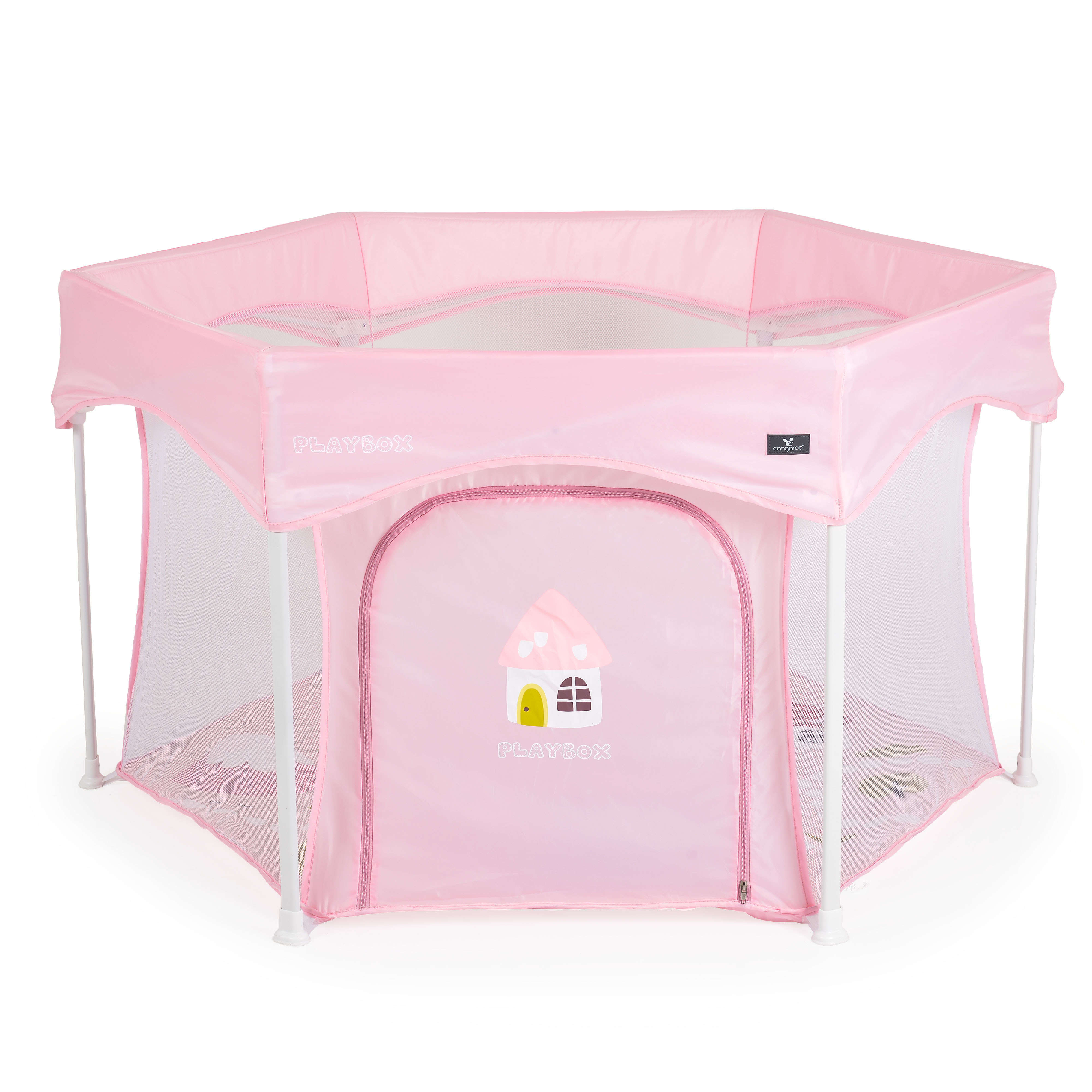 Playbox pink playpen