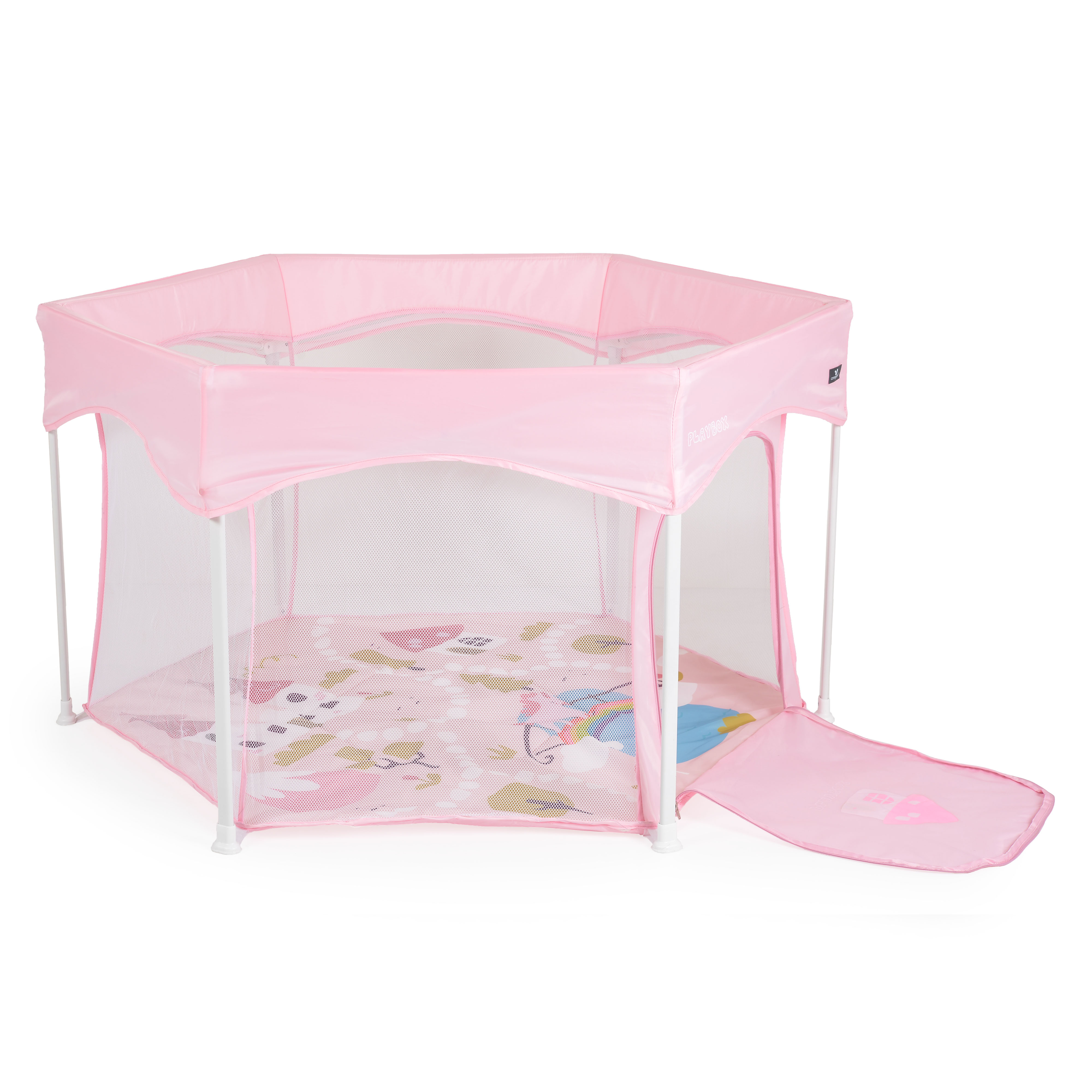 Playbox pink playpen