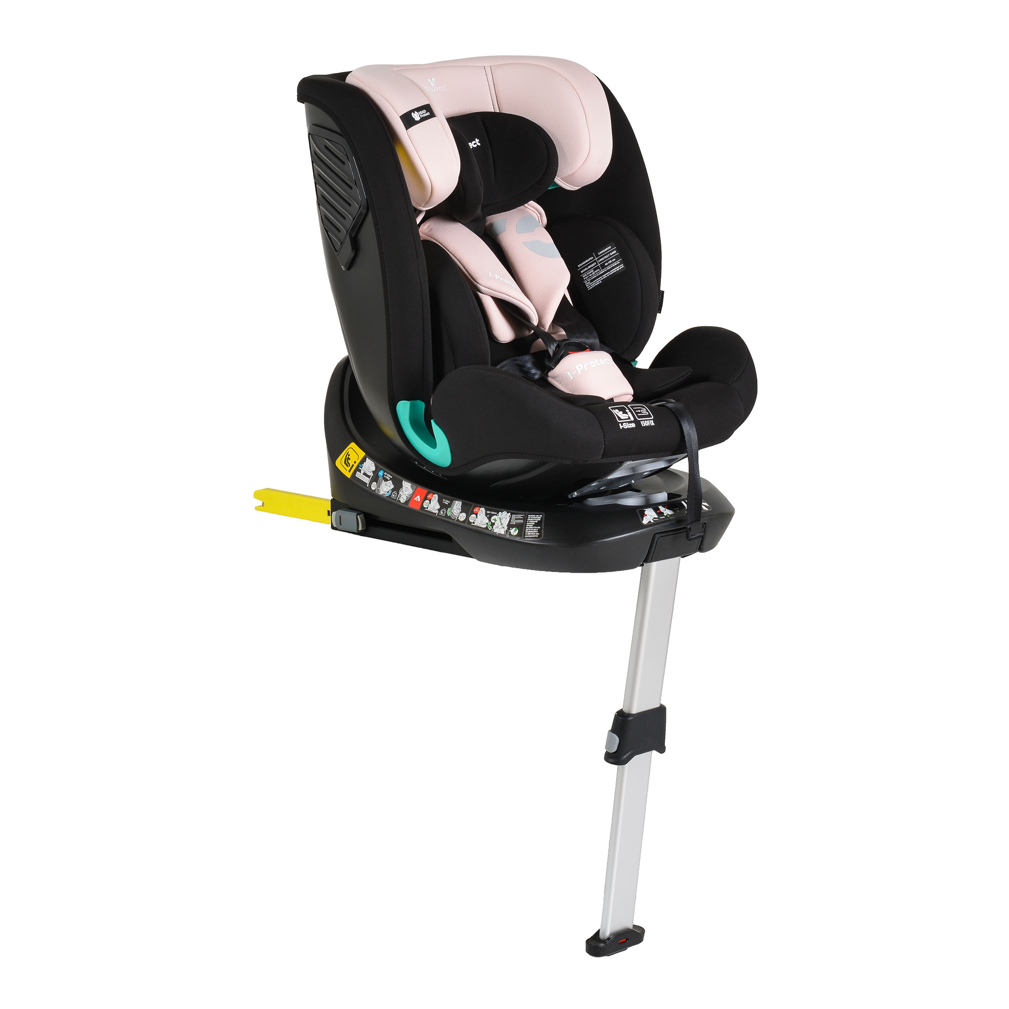 Car seat i-Protect 40-150 cm Pearl-pink