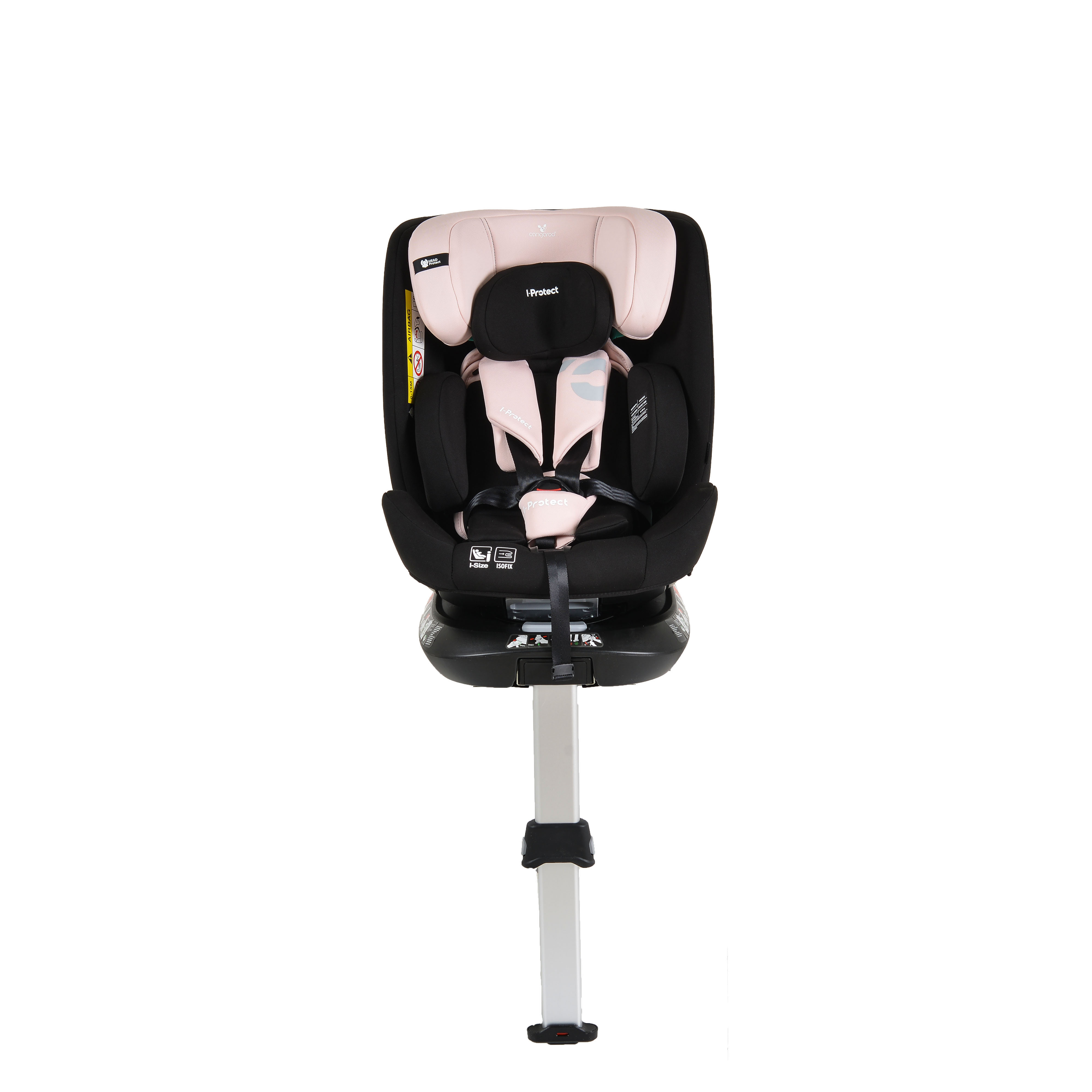Car seat i-Protect 40-150 cm Pearl-pink