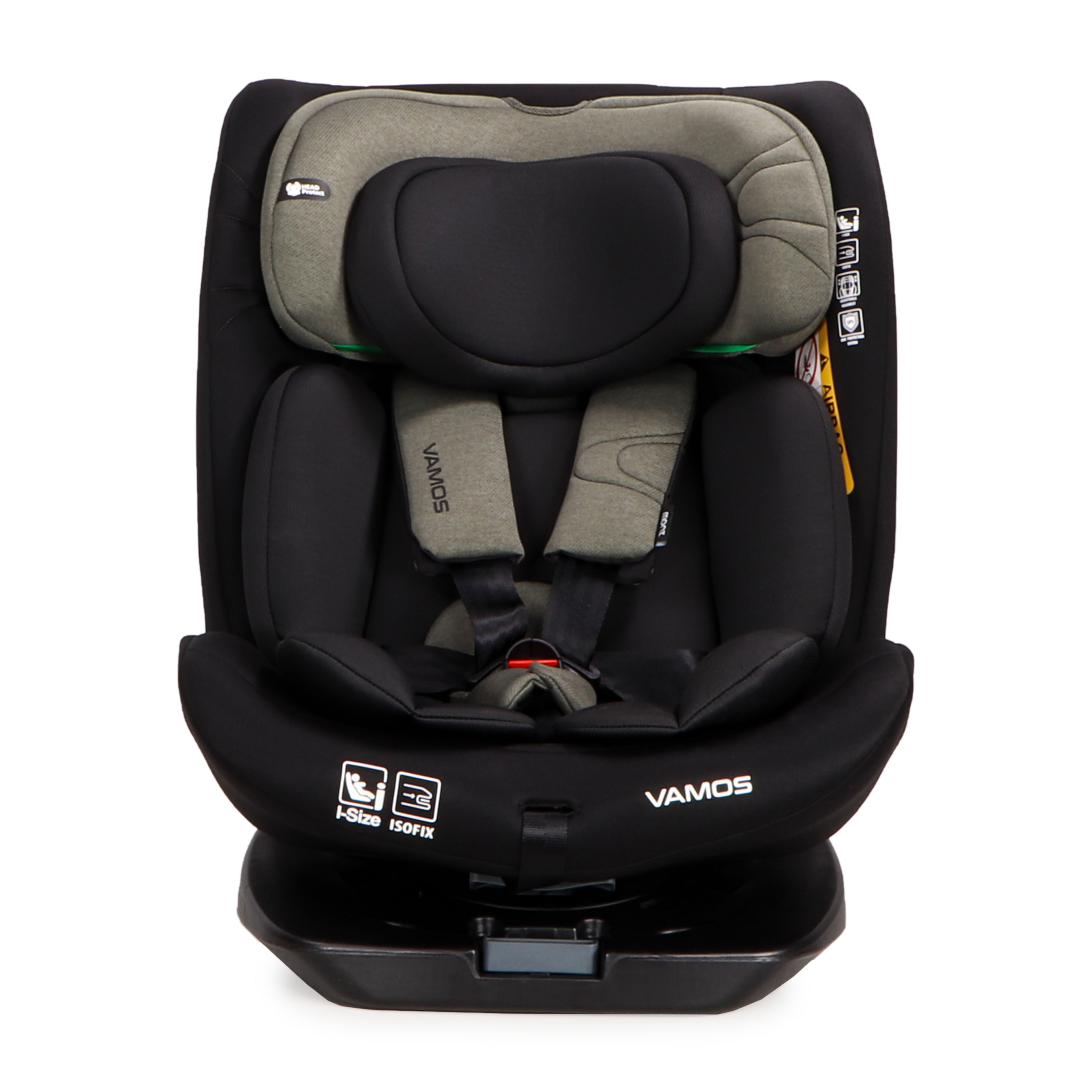 Car seat Vamos 40-150cm Military-green