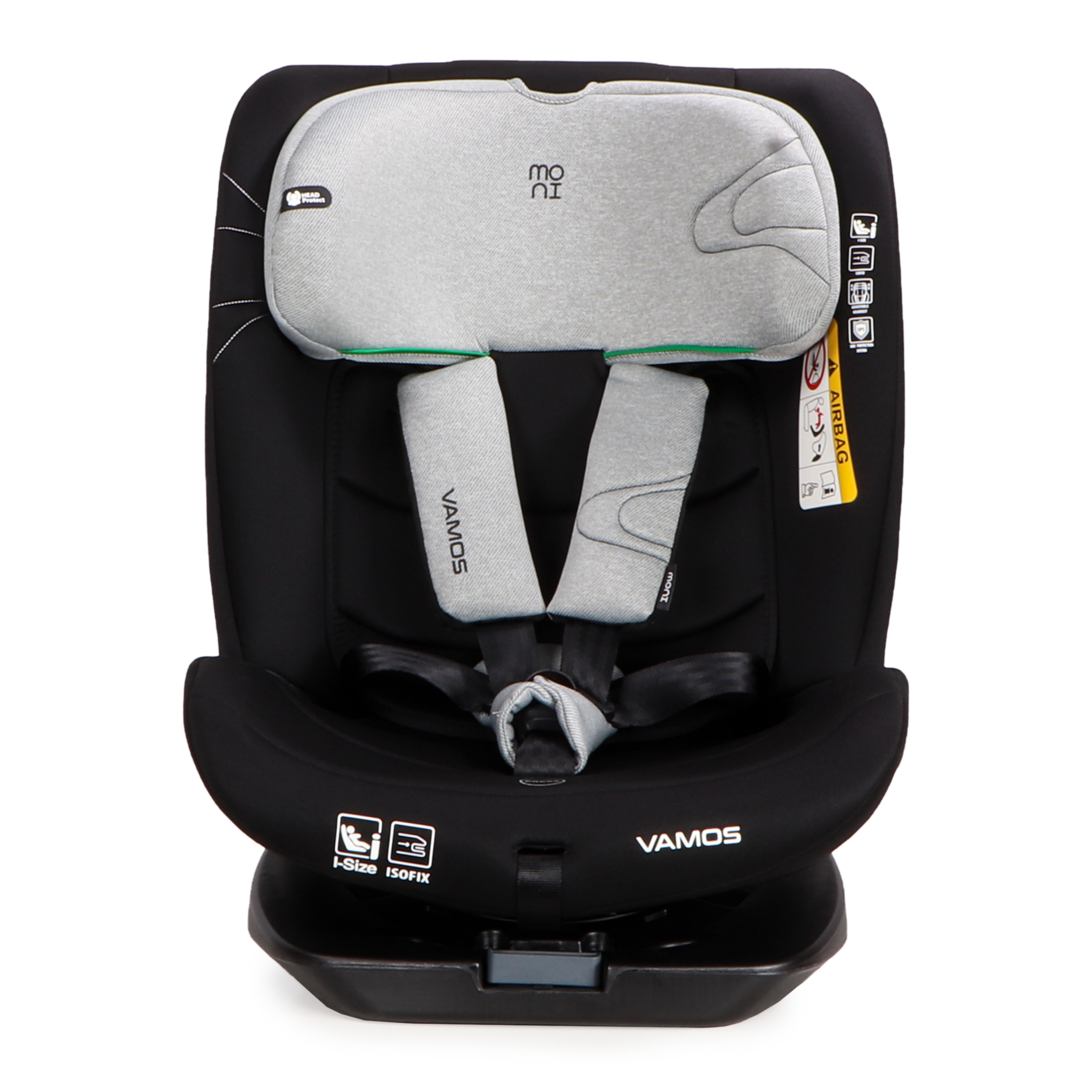 Car seat Vamos 40-150cm Stone-gray