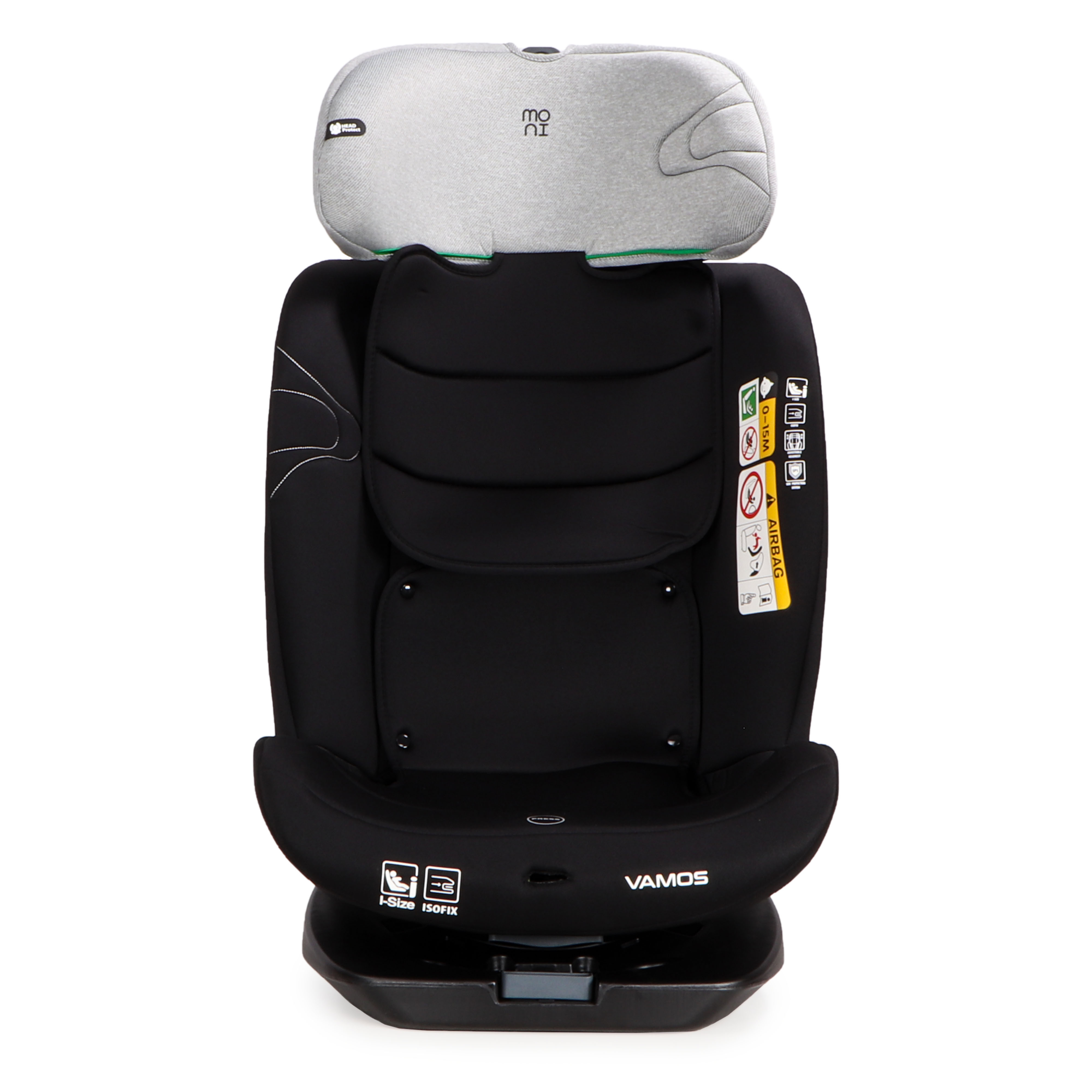 Car seat Vamos 40-150cm Stone-gray