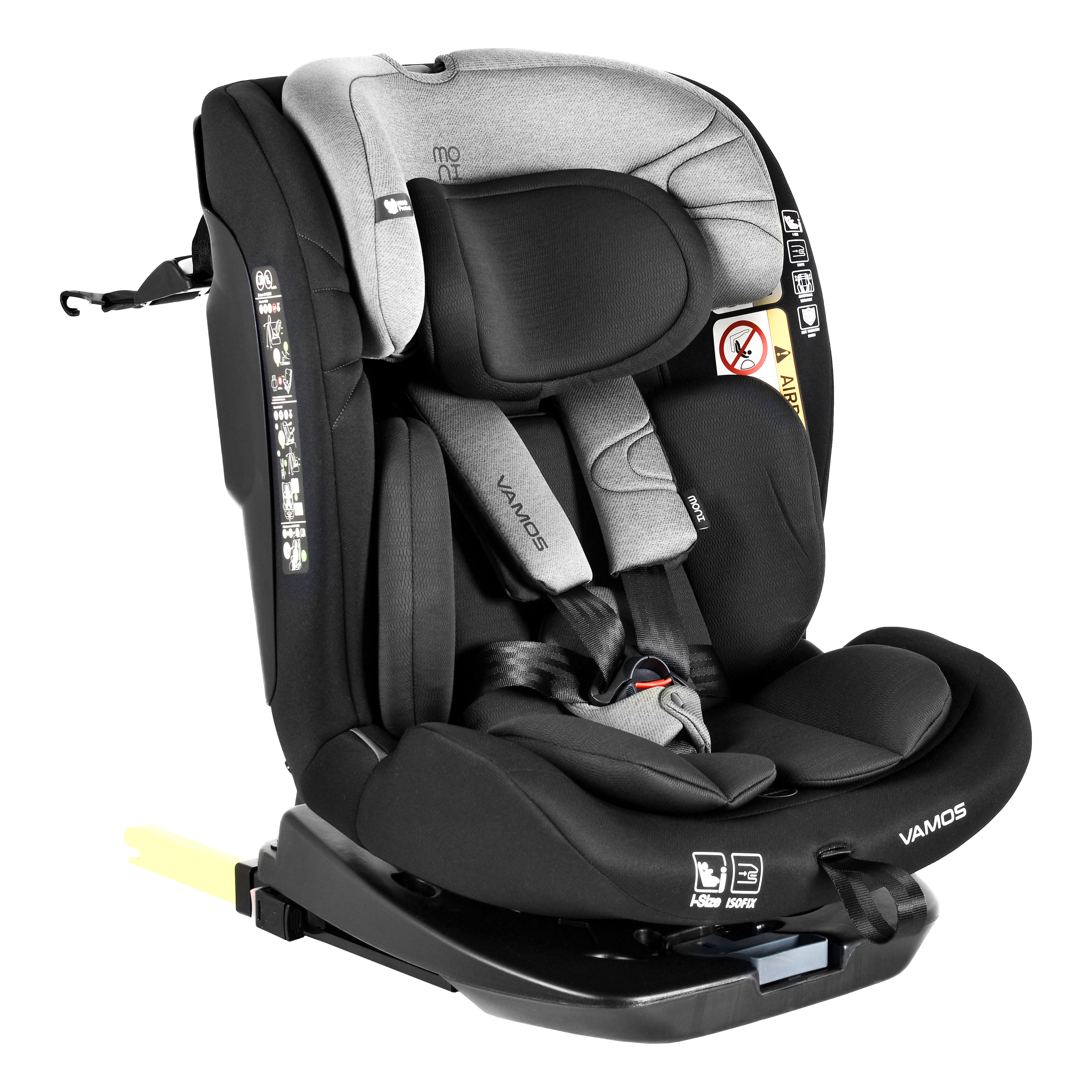 Car seat Vamos 40-150cm Stone-gray